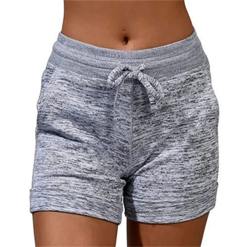 Chic European Summer High-Waist Shorts for Women