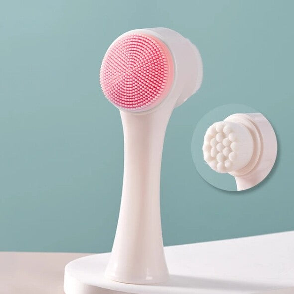 Cleanse & Massage: Silicone Facial Brush for Radiant Skin
