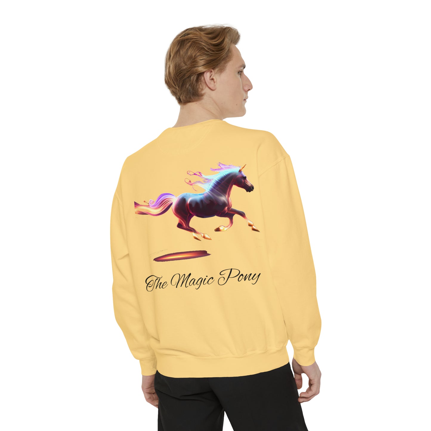 Embrace the Magic: The Magic Pony Garment-Dyed Sweatshirt