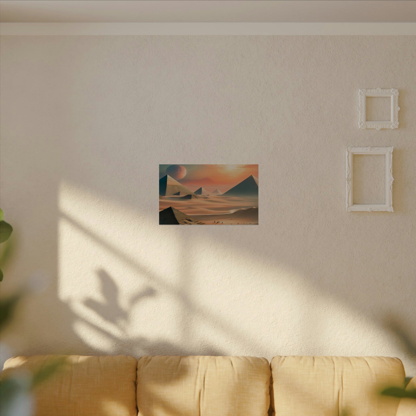 Pyramids of Egypt Watercolor Posters: Timeless Wonders for Your Walls