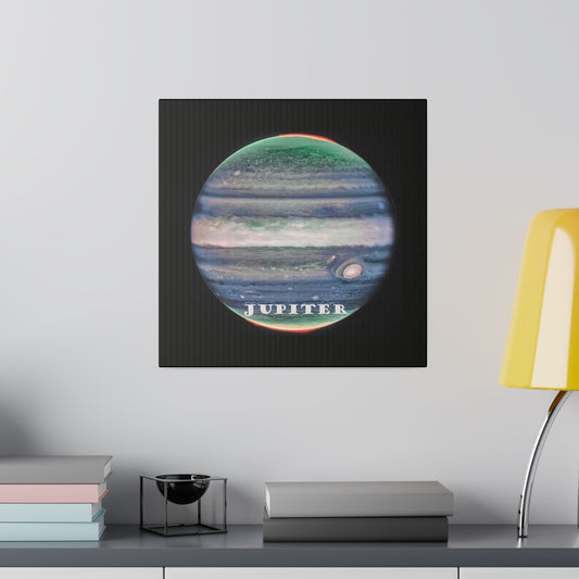 Cosmos Series 25 Jupiter Matte Canvas, Stretched, 0.75"