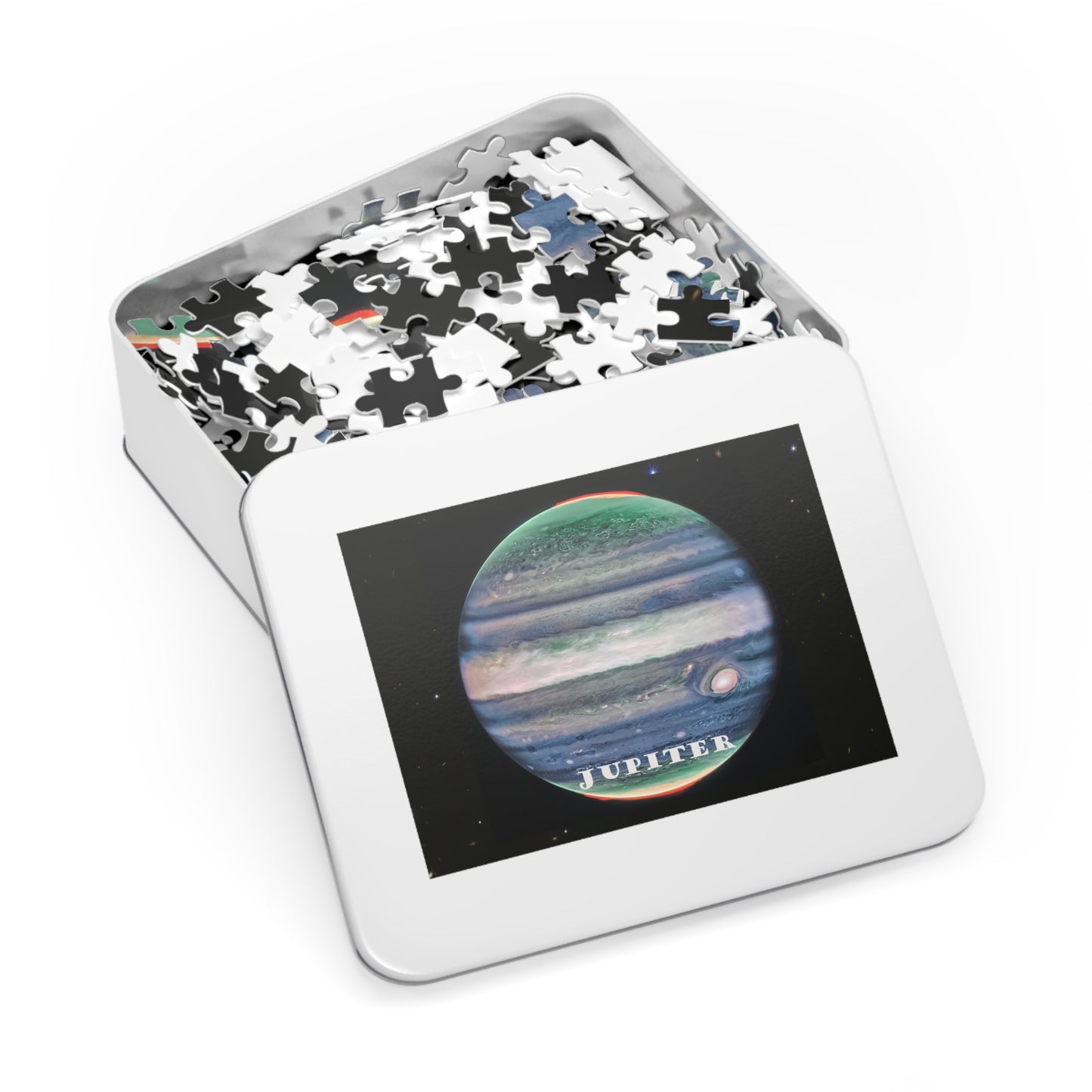 Cosmos Series 25 Mid-Infrared View of Jupiter  Jigsaw Puzzle ( 500, 1000-Piece)