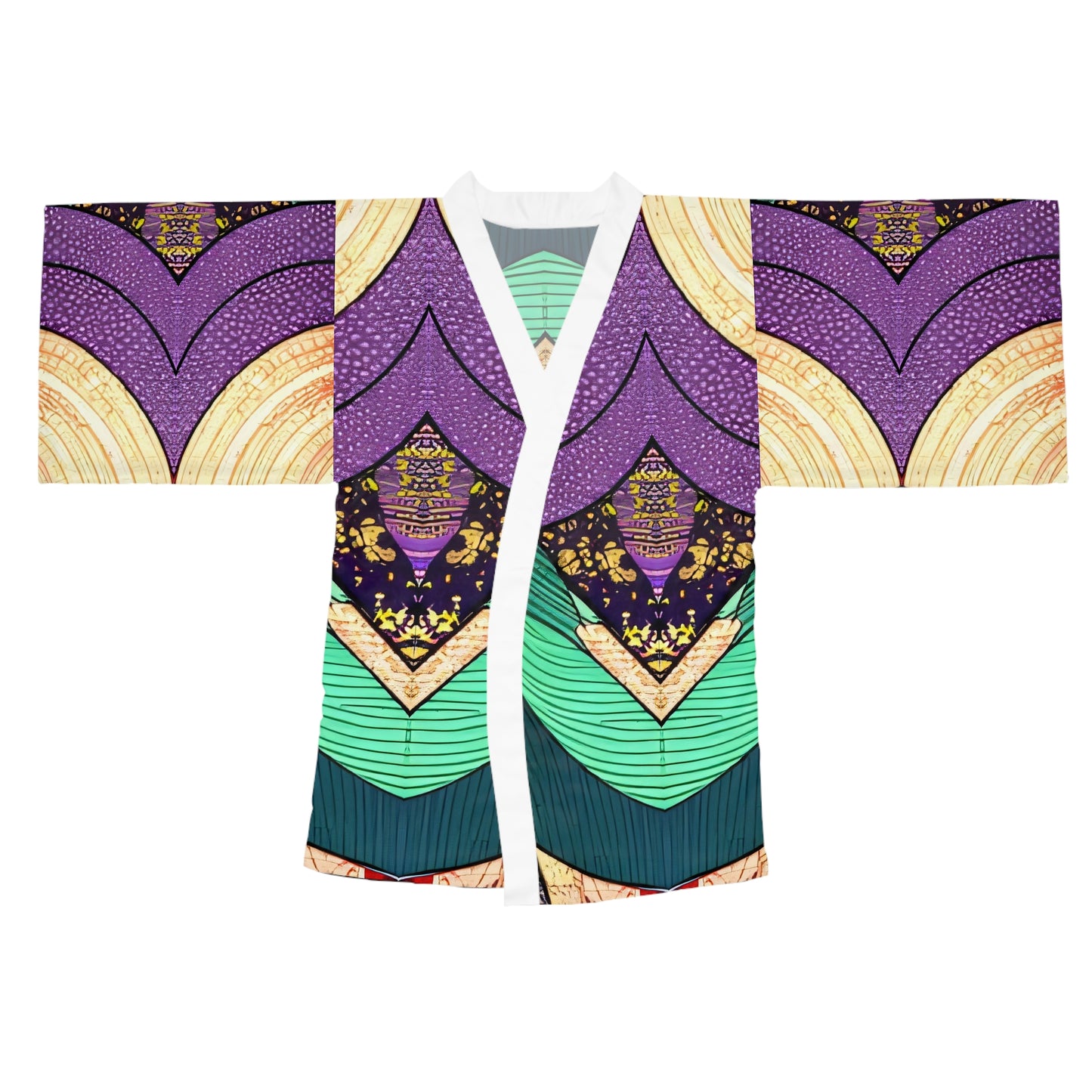 Sophisticated Cosmopolitan Series (Z) Long Sleeve Kimono Robe 🌸