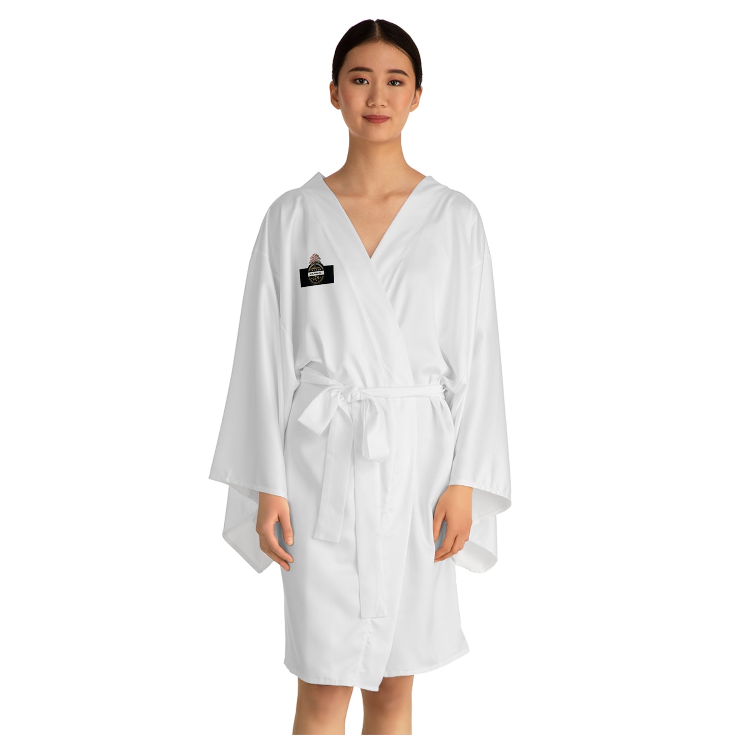 Sophisticated Cosmopolitan Series (X) Long Sleeve Kimono Robe 🌸