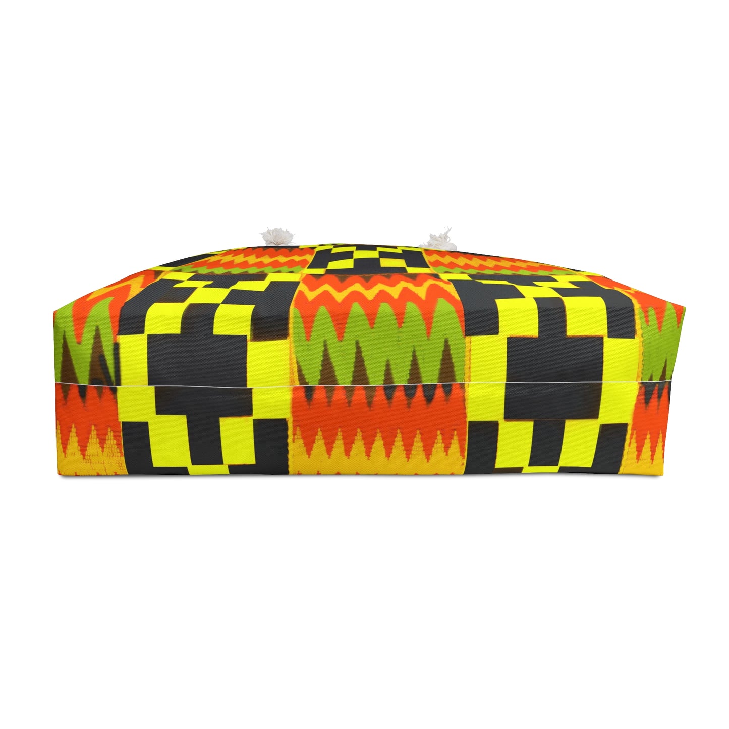 Kente Cloth Weekender Bag: Escape with African Style