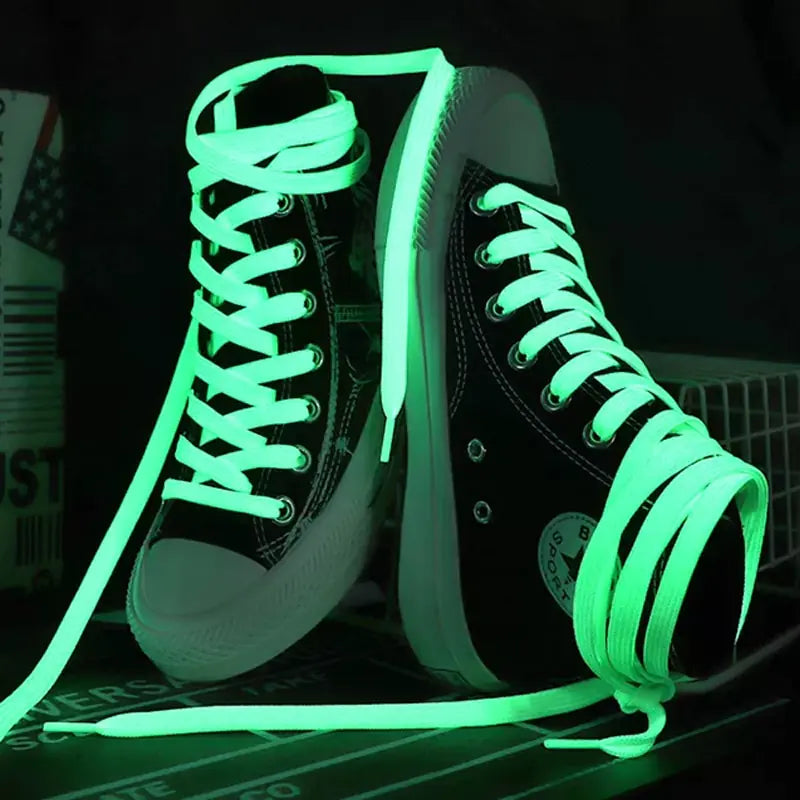 Illuminate Every Step with Our Luminous Shoelaces!