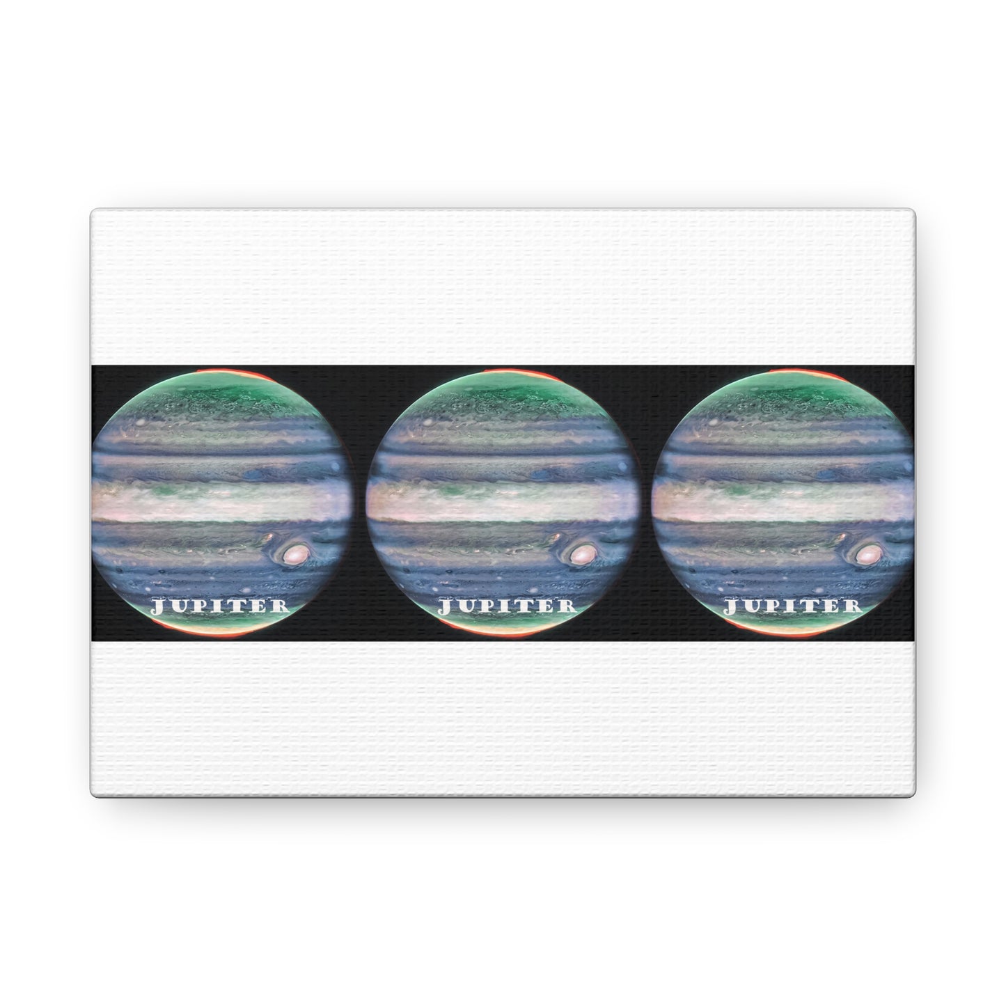 Unveiling Jupiter's Majesty: Cosmos Series Canvas Print