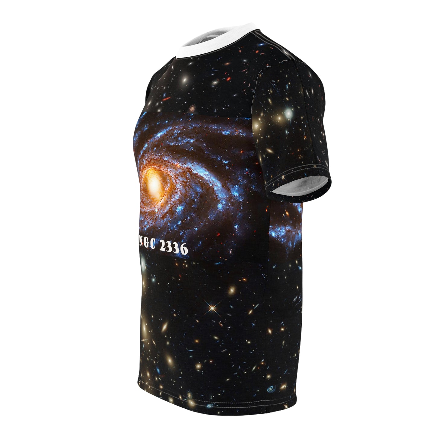 Cosmos Series 14 NGC2336-galaxy Unisex Cut & Sew Tee (AOP)