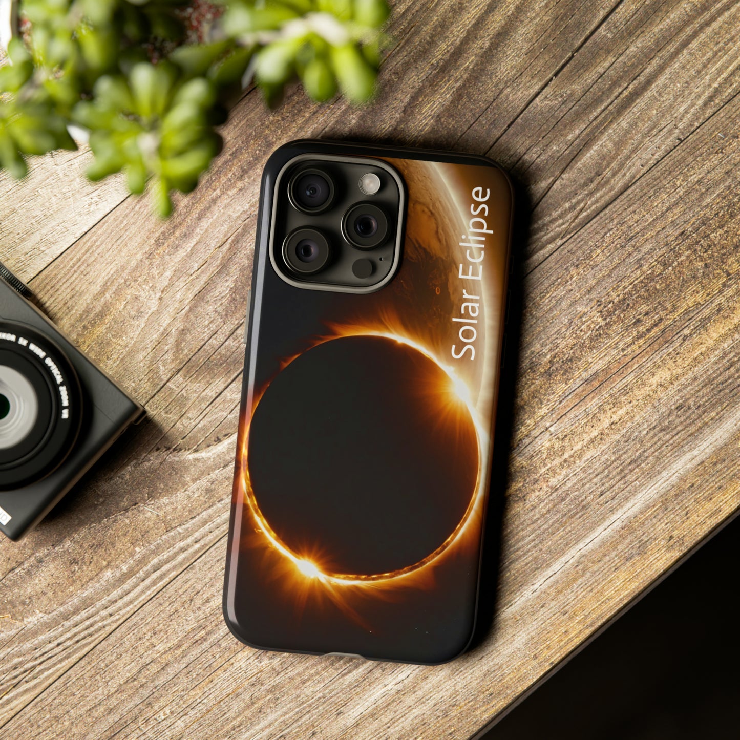 Solar Eclipse Phone Case: Protect Your Tech with Cosmic Style $39.99