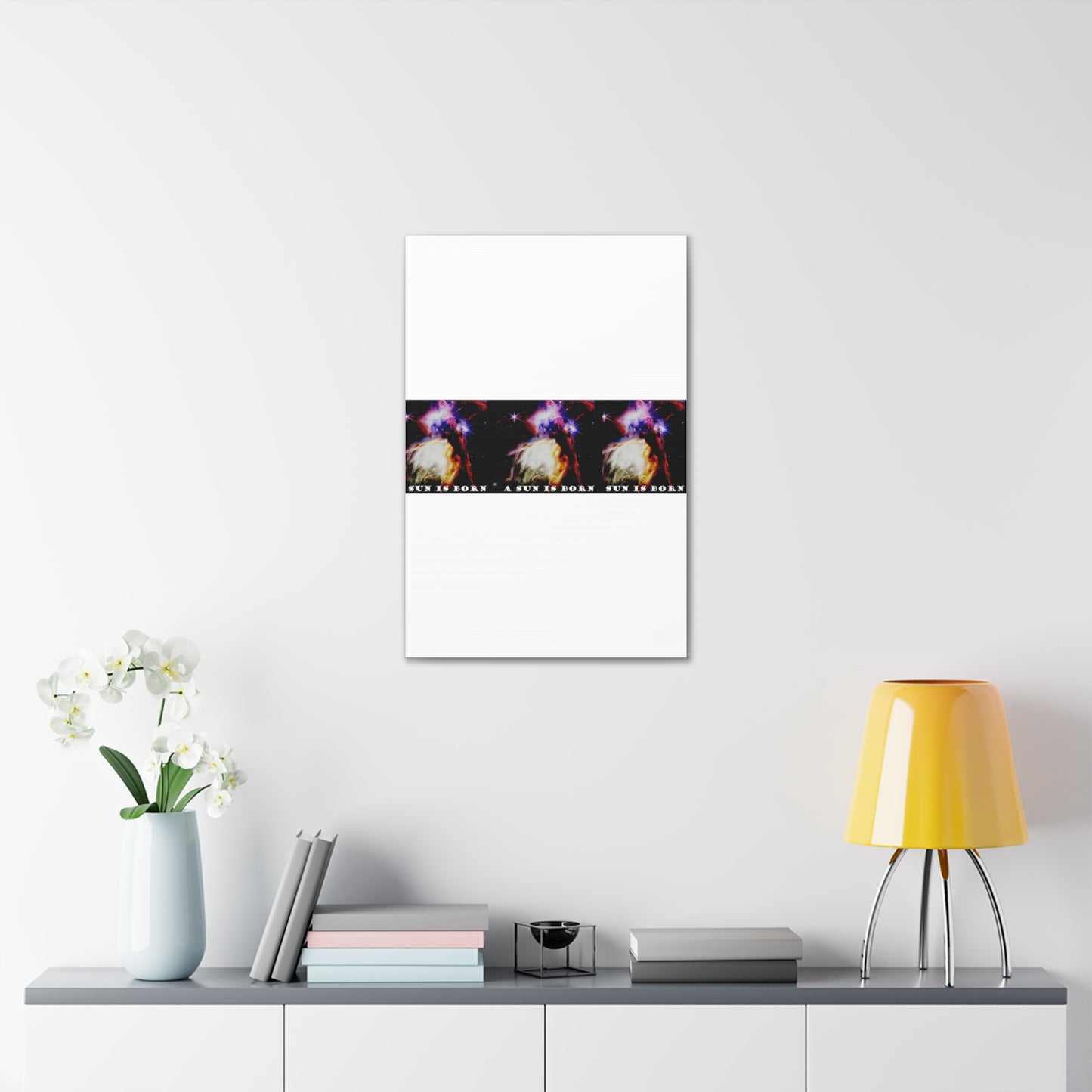 Witness Stellar Birth: Cosmos Series 10 Sun Canvas Print