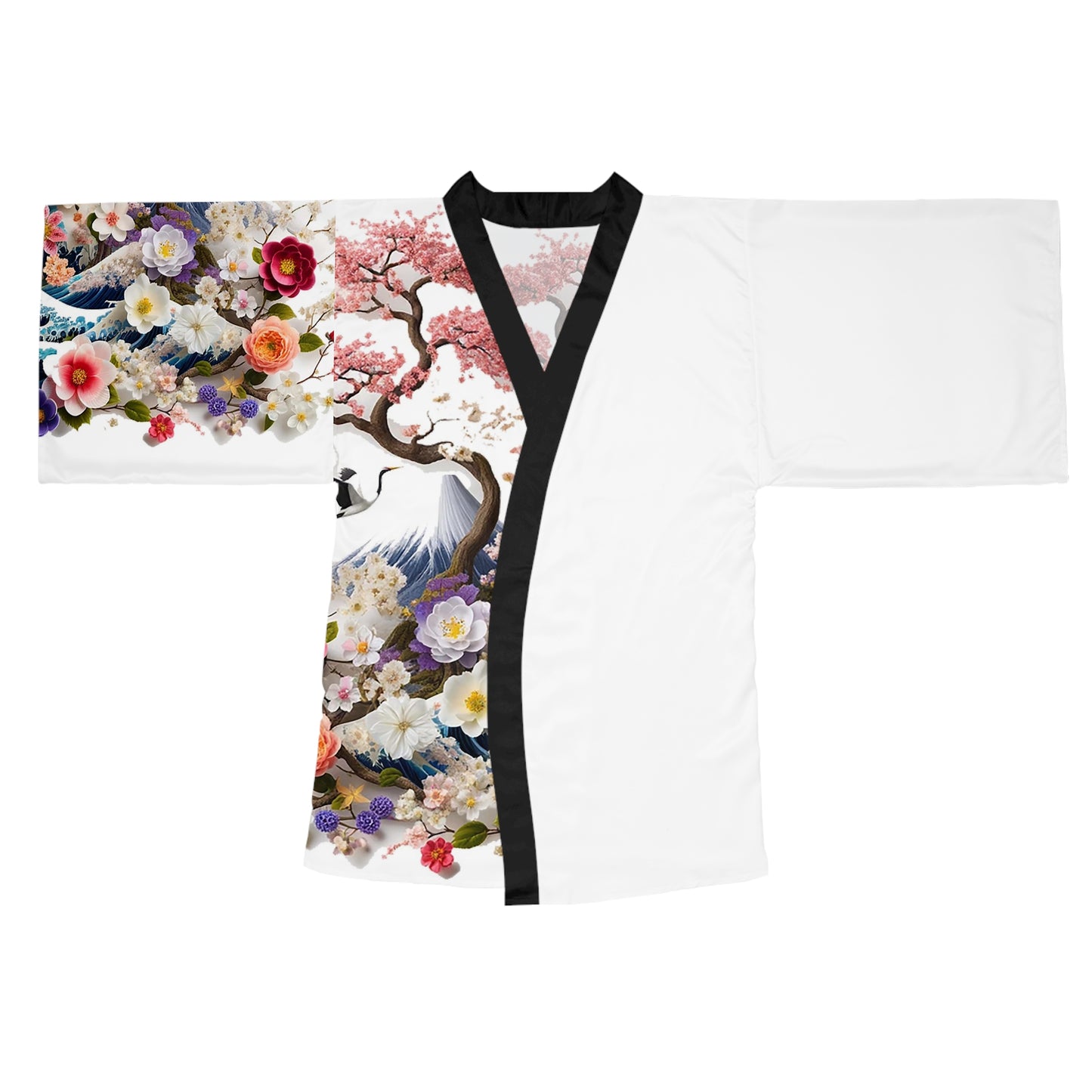 Sophisticated Cosmopolitan Series (G) Long Sleeve Kimono Robe 🌸