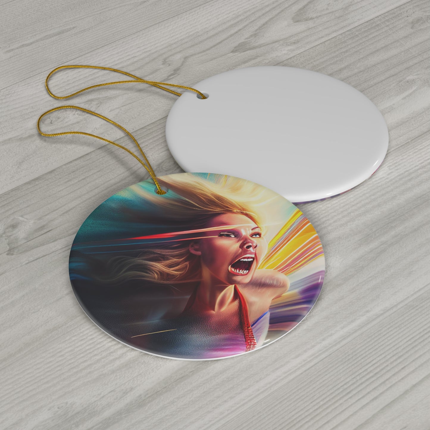 Diverse Digital Art Ceramic Ornaments – A Spectrum of Artistic Expressions