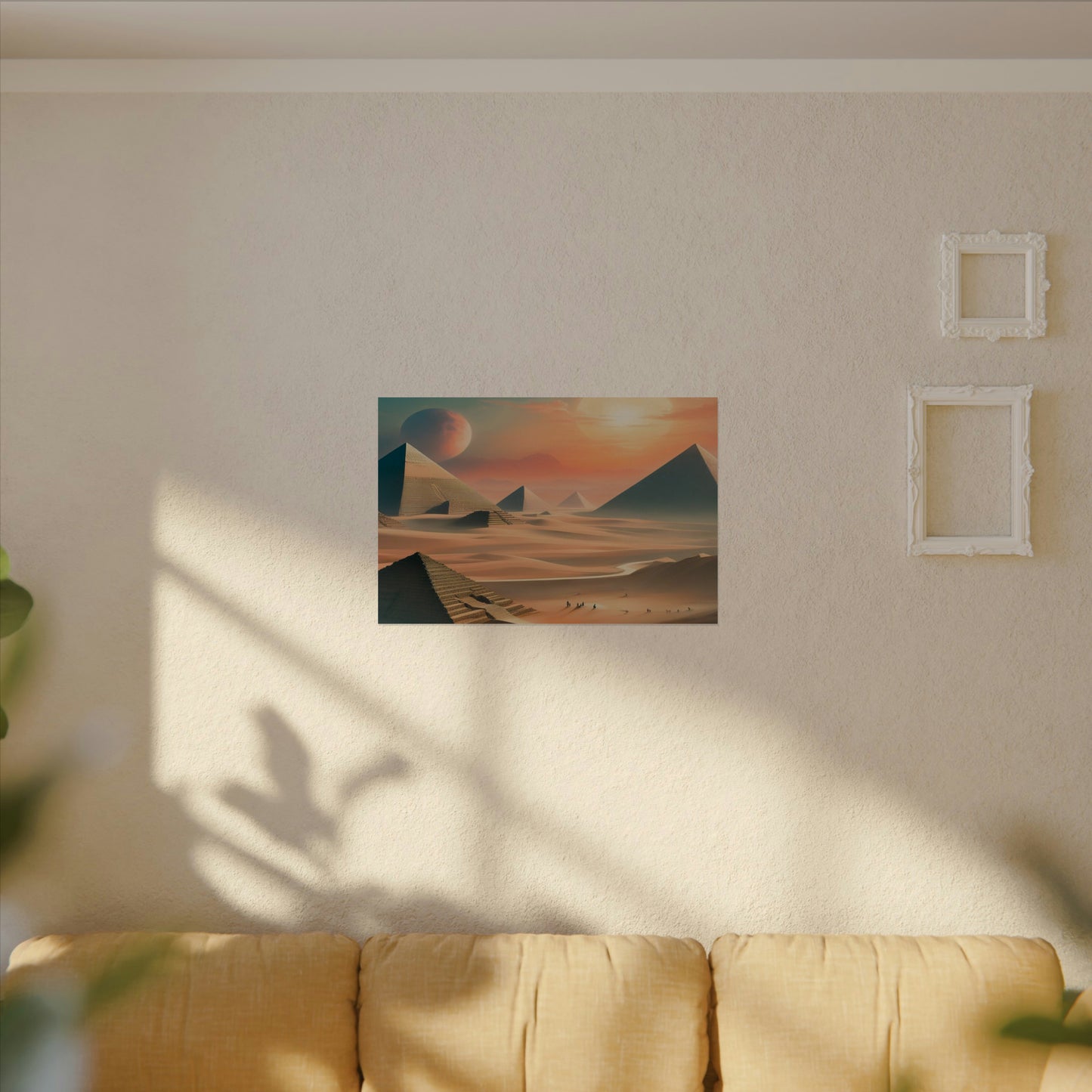 Pyramids of Egypt Watercolor Posters: Timeless Wonders for Your Walls