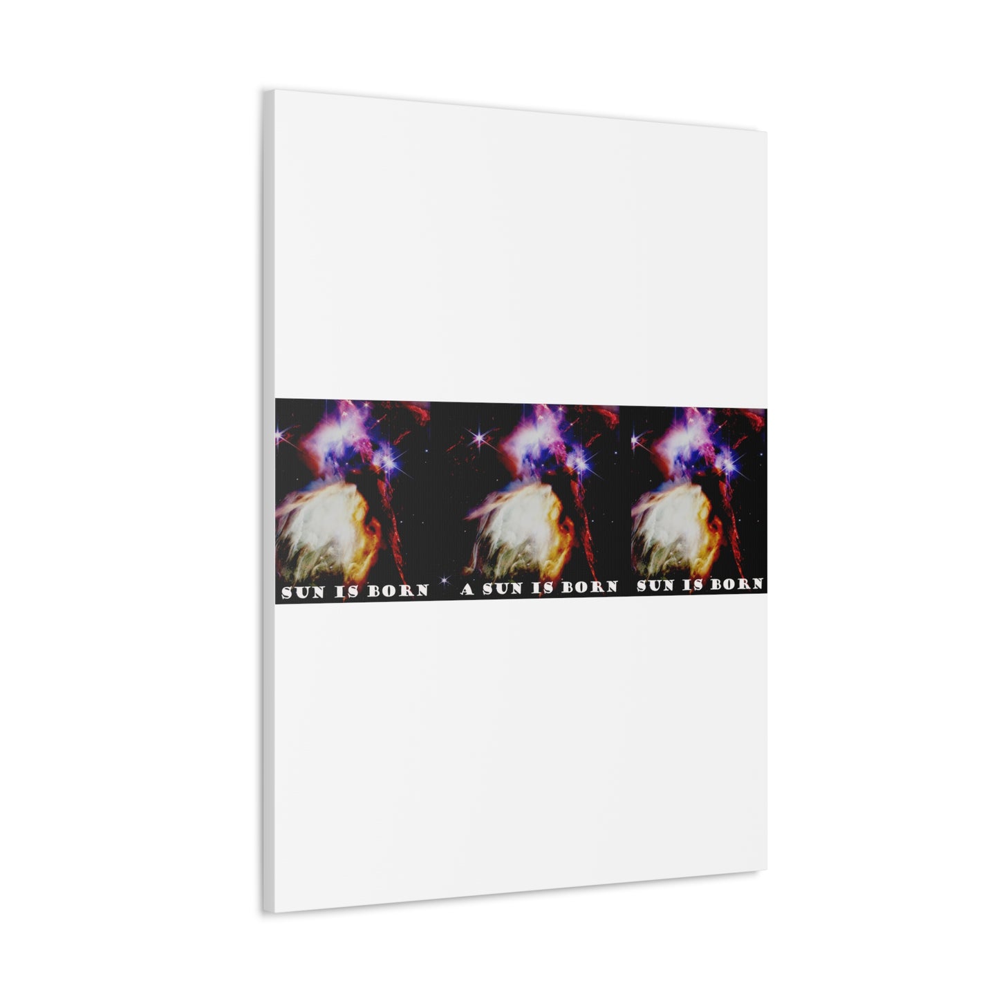 Witness Stellar Birth: Cosmos Series 10 Sun Canvas Print
