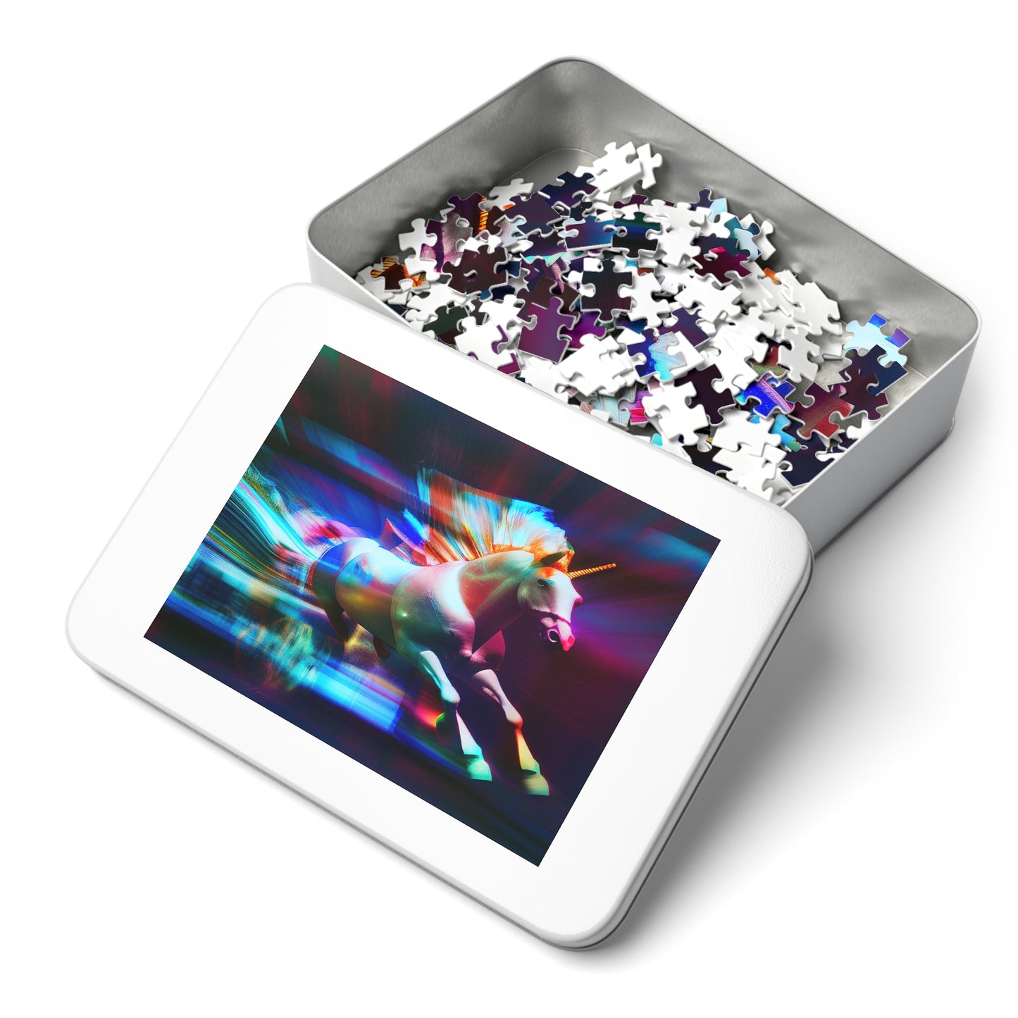Embrace the Magic: "The Magic Pony" Unicorn Jigsaw Puzzle (500,1000-Piece) Right