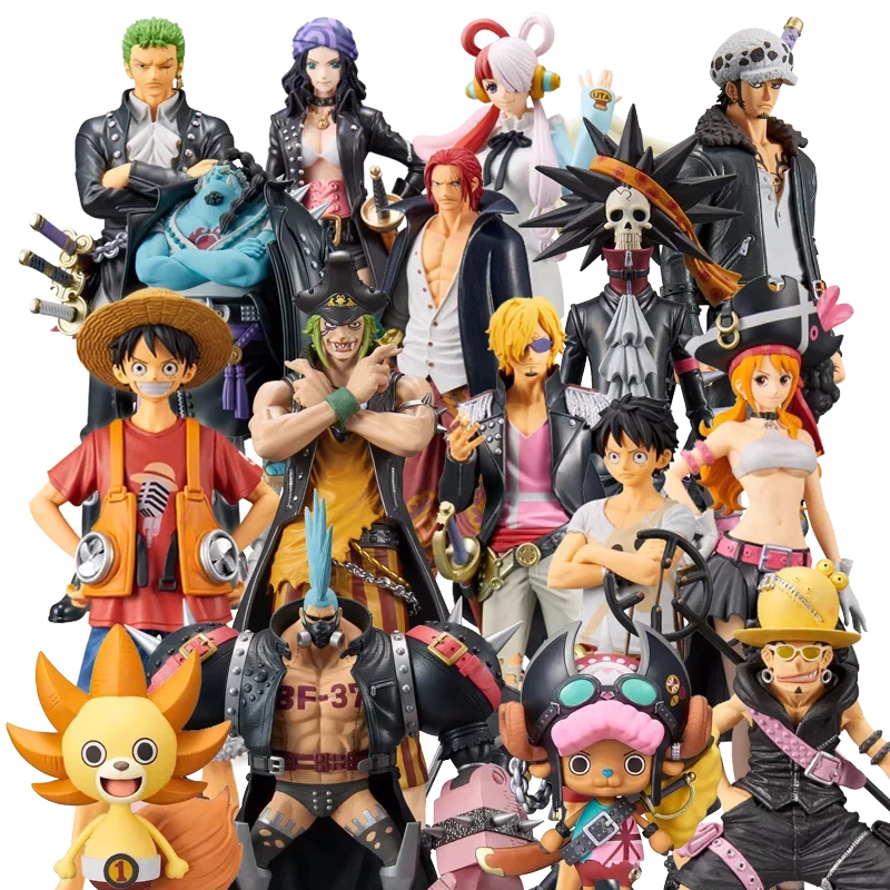 One Piece 4 Emperors Anime Figure Blind Box - Featuring Shanks, Teach, Luffy, Buggy, Zoro