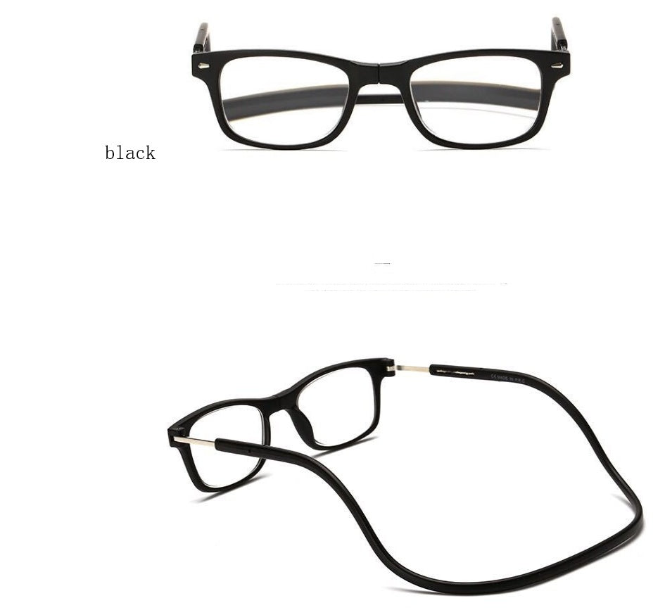 Hands-Free Convenience: Magnetic Hanging Neck Reading Glasses
