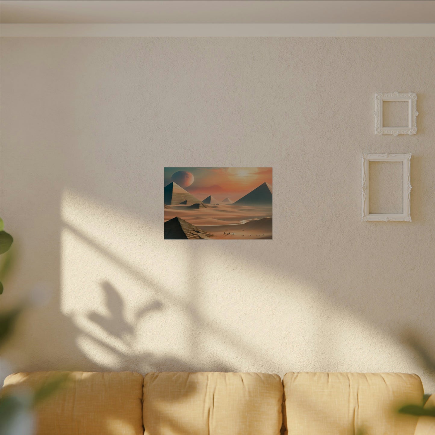 Pyramids of Egypt Watercolor Posters: Timeless Wonders for Your Walls