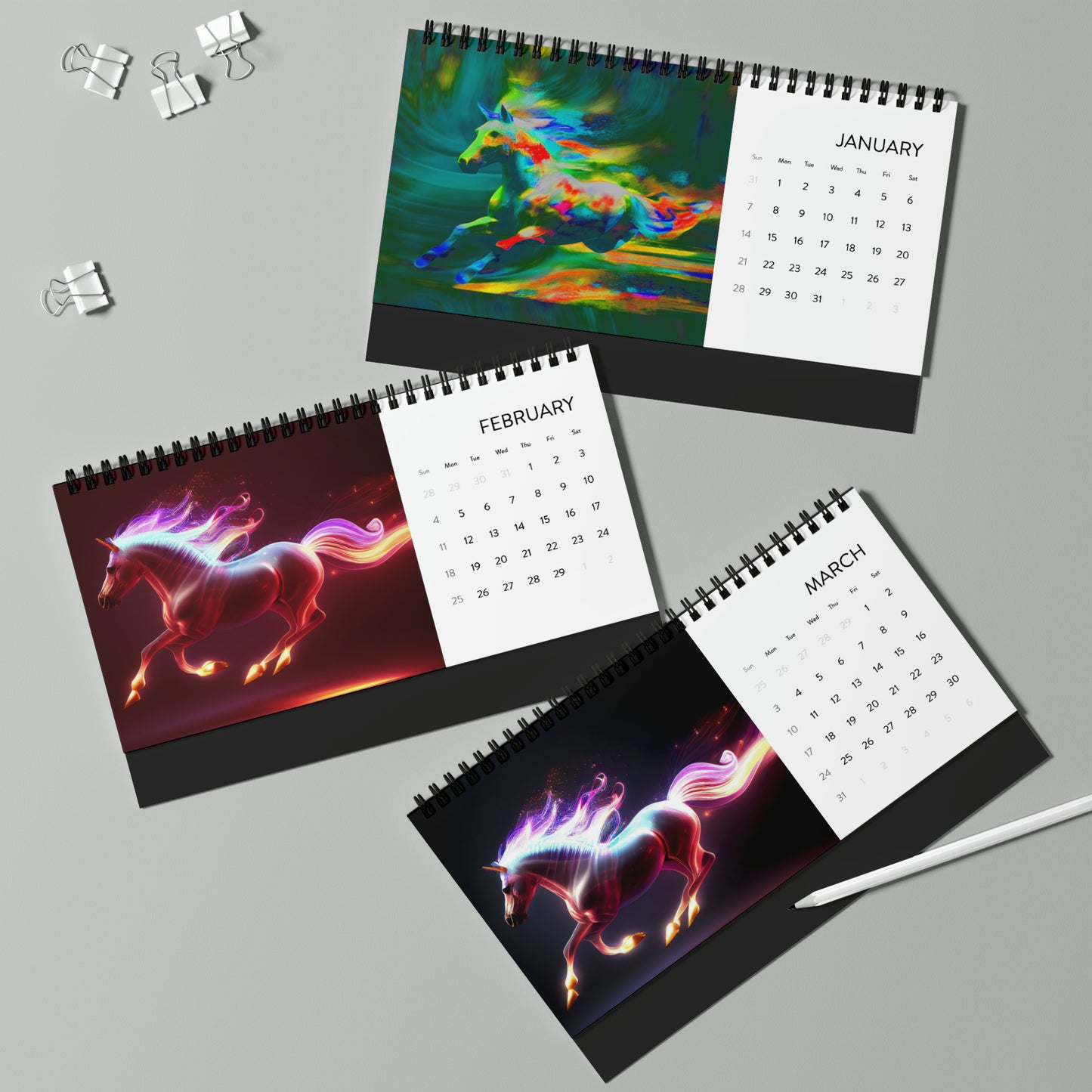 Add Magic to Your Days: "Magic Pony" 2024 Calendar