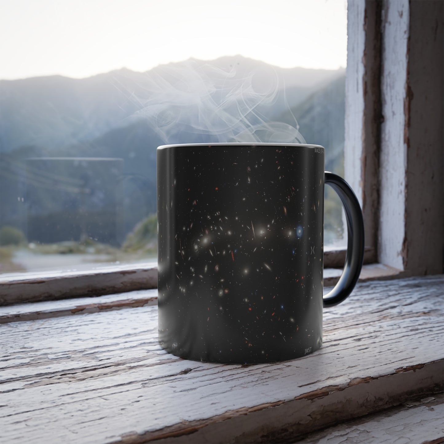 Magical Mug: Cosmos 9 Reveals the Universe with Heat 11oz