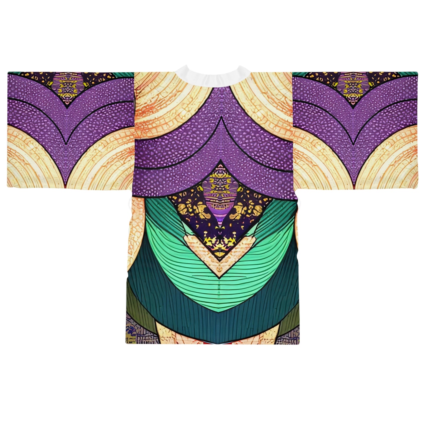 Sophisticated Cosmopolitan Series (K) Long Sleeve Kimono Robe 🌸