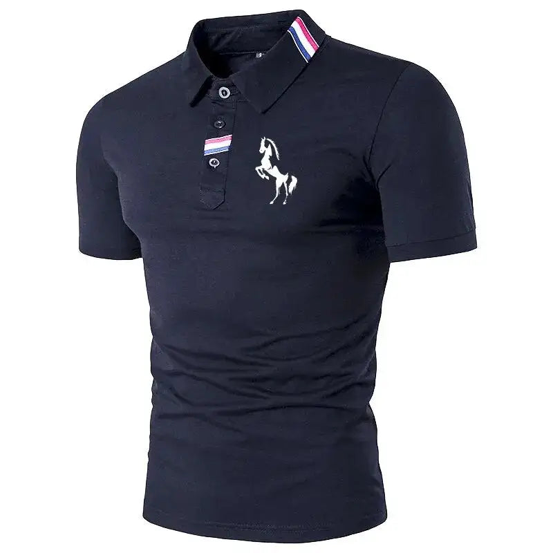 Elevate Your Wardrobe with Our Short Sleeve Polo Shirt for Men