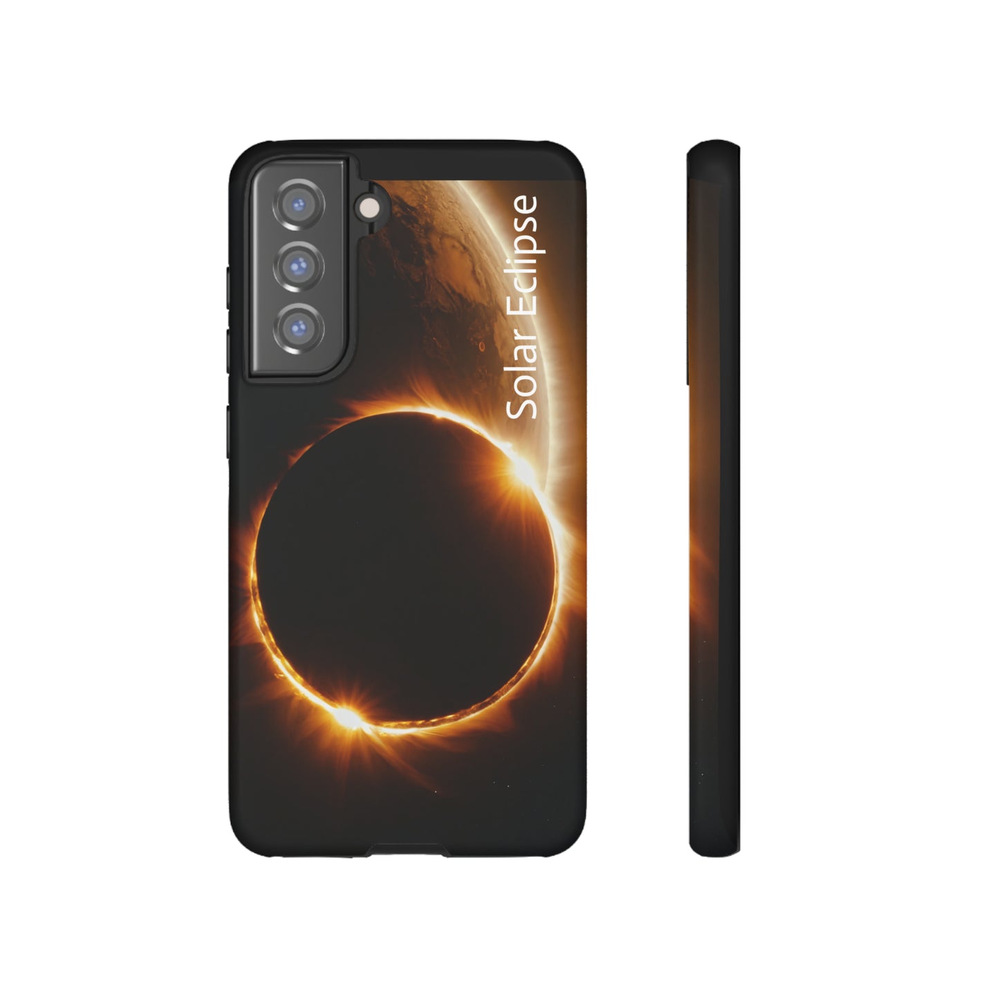 Solar Eclipse Phone Case: Protect Your Tech with Cosmic Style $39.99