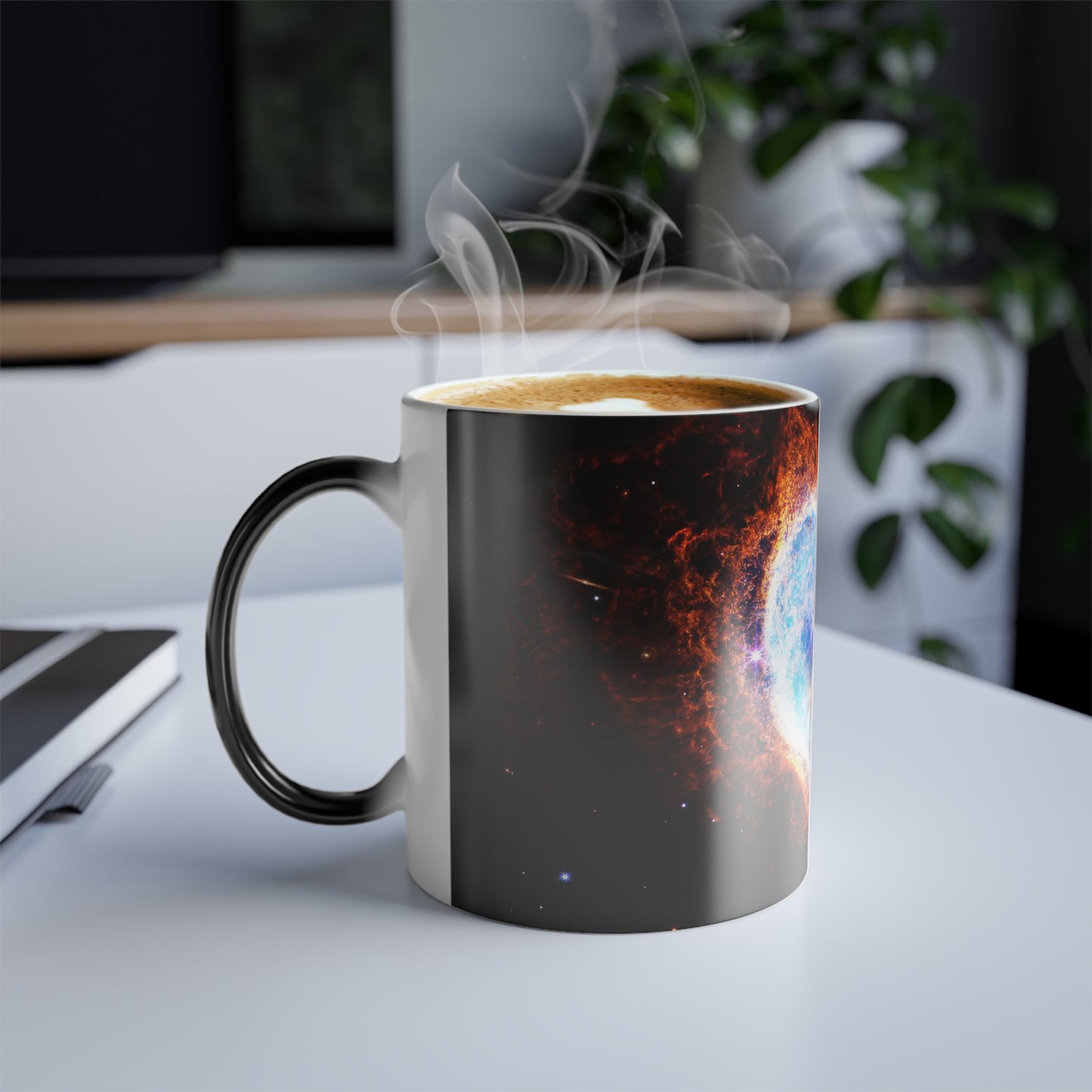 Cosmos Series 20 SPACE AMEBOA  Coffee  Mug 11oz  "Unlock the Cosmos with Every Pour! Experience Galactic Wonders as Hot Java Awakens the Cosmos Series  Mugs!""