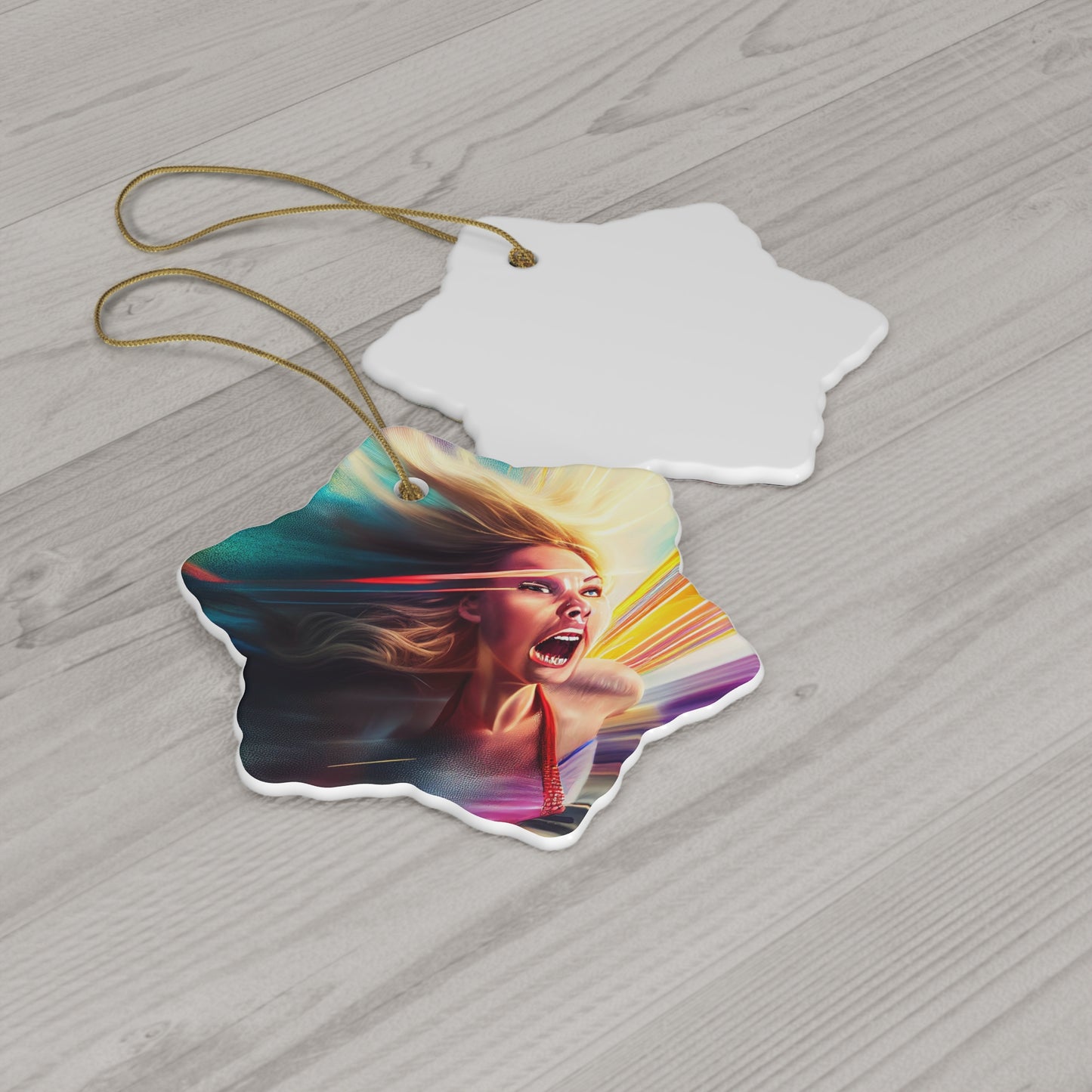 Diverse Digital Art Ceramic Ornaments – A Spectrum of Artistic Expressions