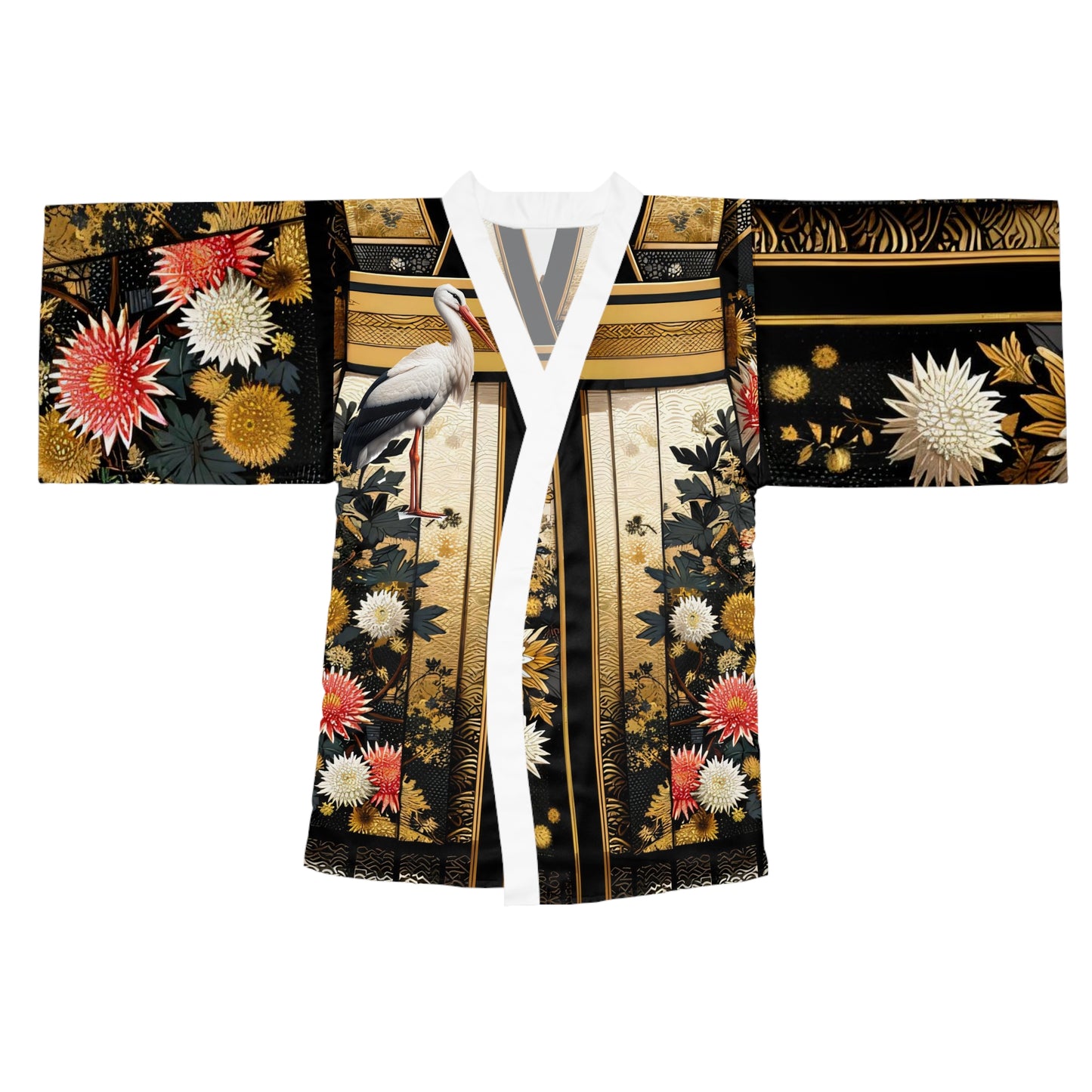 Sophisticated Cosmopolitan Series (Y) Long Sleeve Kimono Robe 🌸