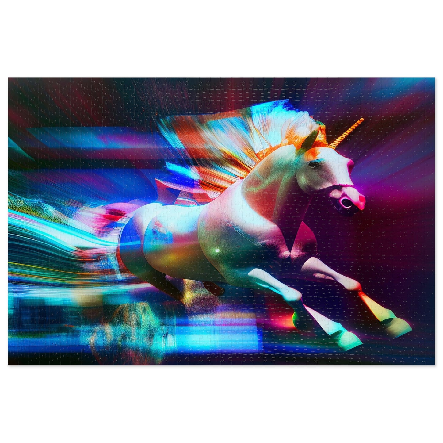 Embrace the Magic: "The Magic Pony" Unicorn Jigsaw Puzzle (500,1000-Piece) Right