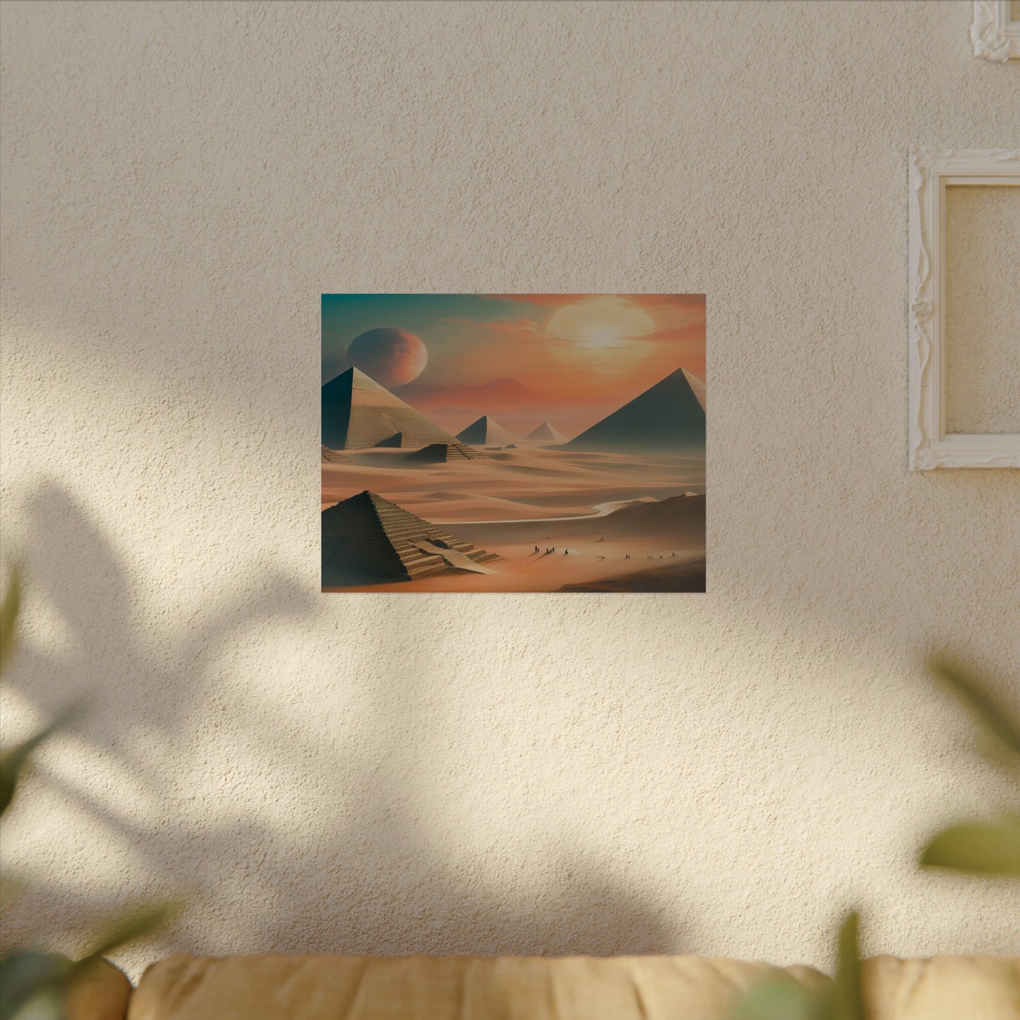 Pyramids of Egypt Watercolor Posters: Timeless Wonders for Your Walls