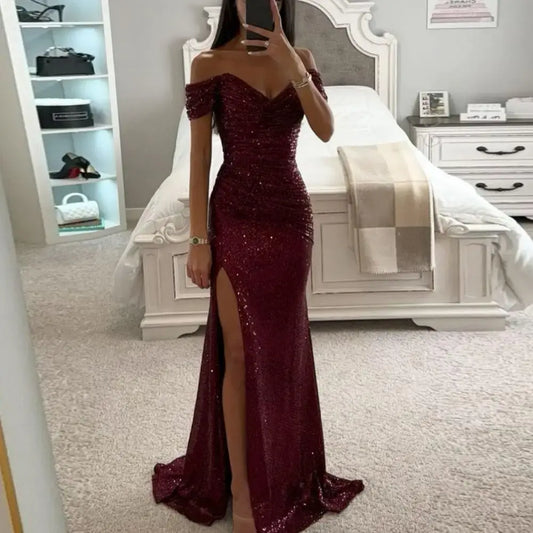 Sparkle & Shine: The Ultimate Sequin Evening Dress
