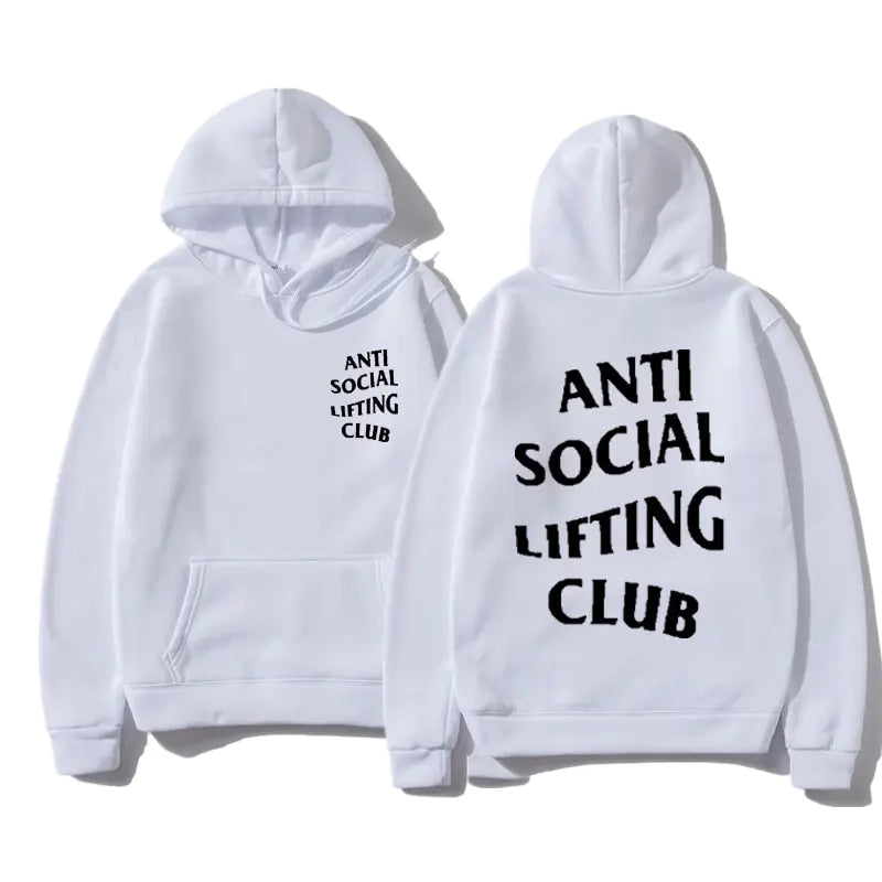 Anti Social Lifting Club Hoodies - Stylish Comfort for Autumn and Winter