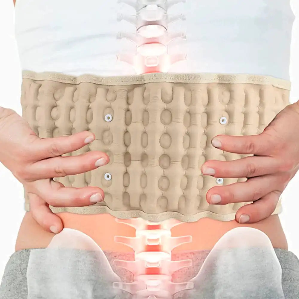 Lower Back Support Belt - Air Pressure Spinal Decompression for Pain Relief