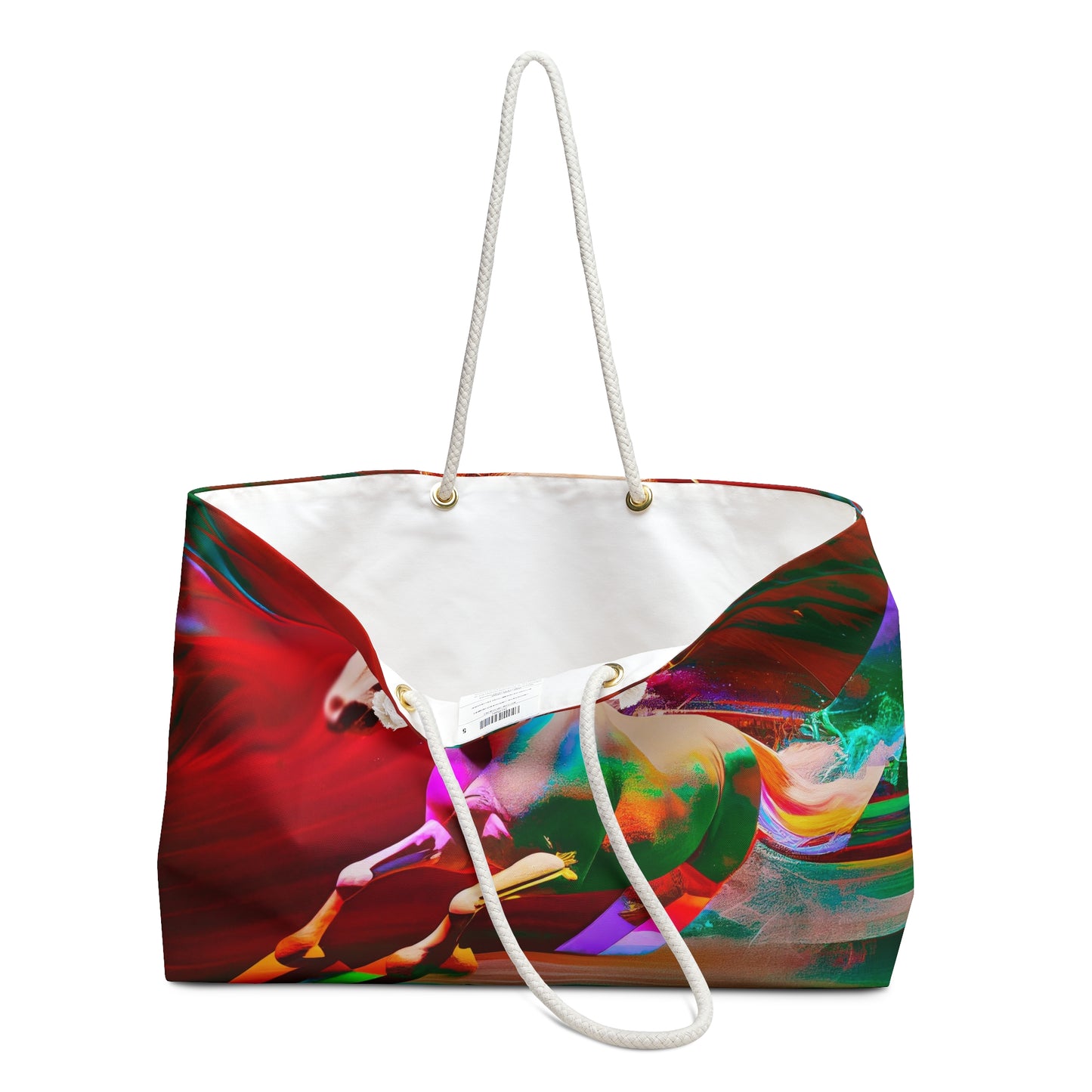 Embrace Adventure: "The Magic Pony" Oversized Weekender Bag