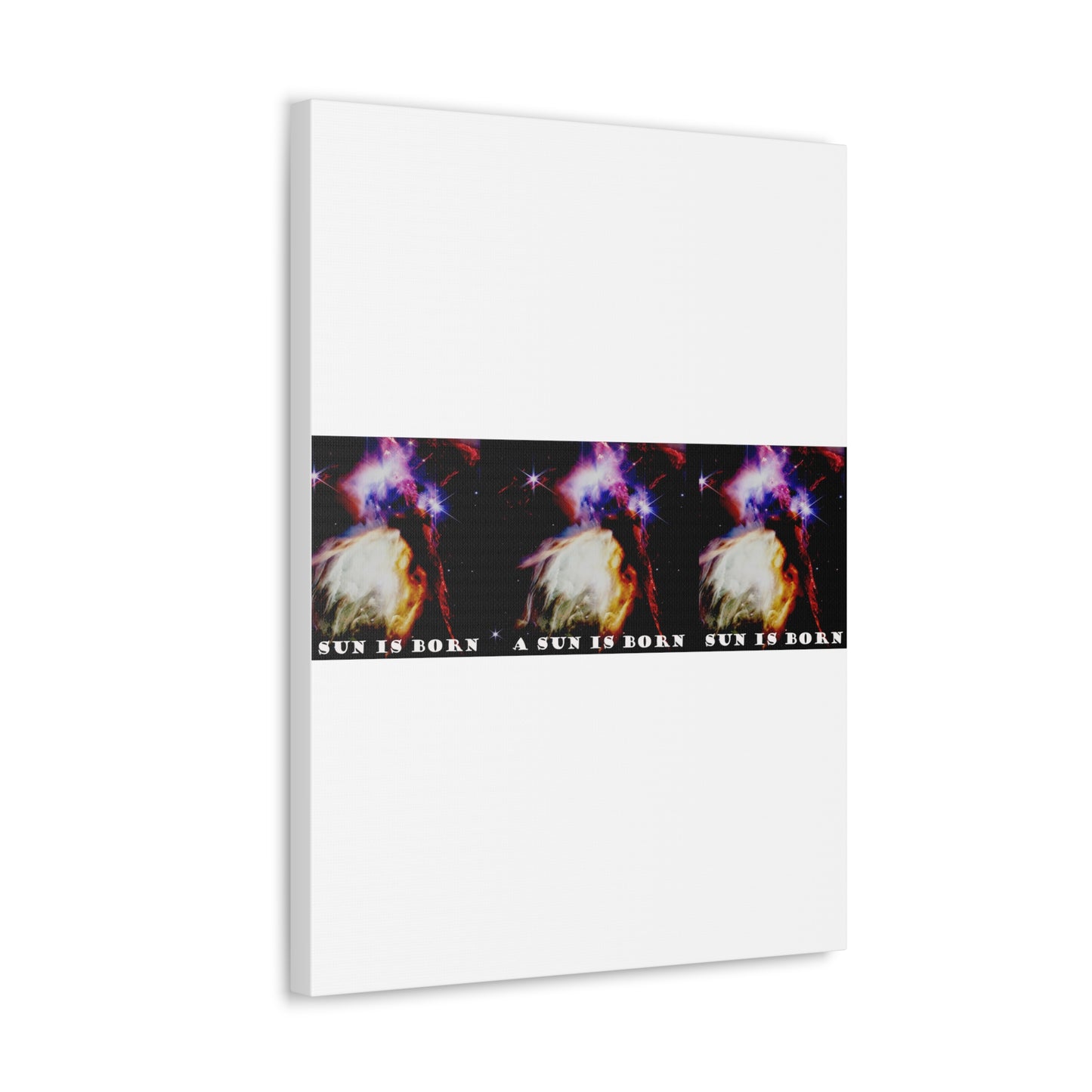 Witness Stellar Birth: Cosmos Series 10 Sun Canvas Print