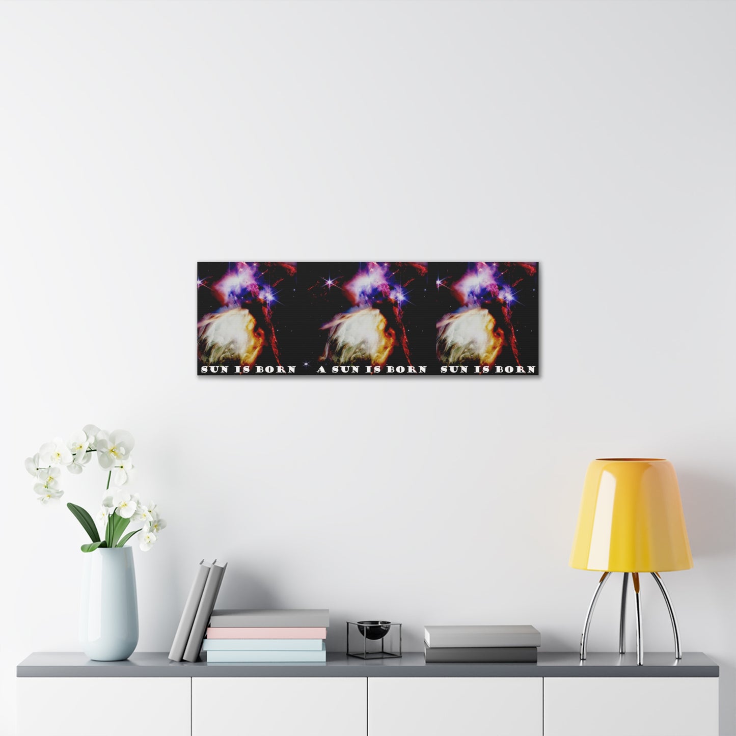 Witness Stellar Birth: Cosmos Series 10 Sun Canvas Print