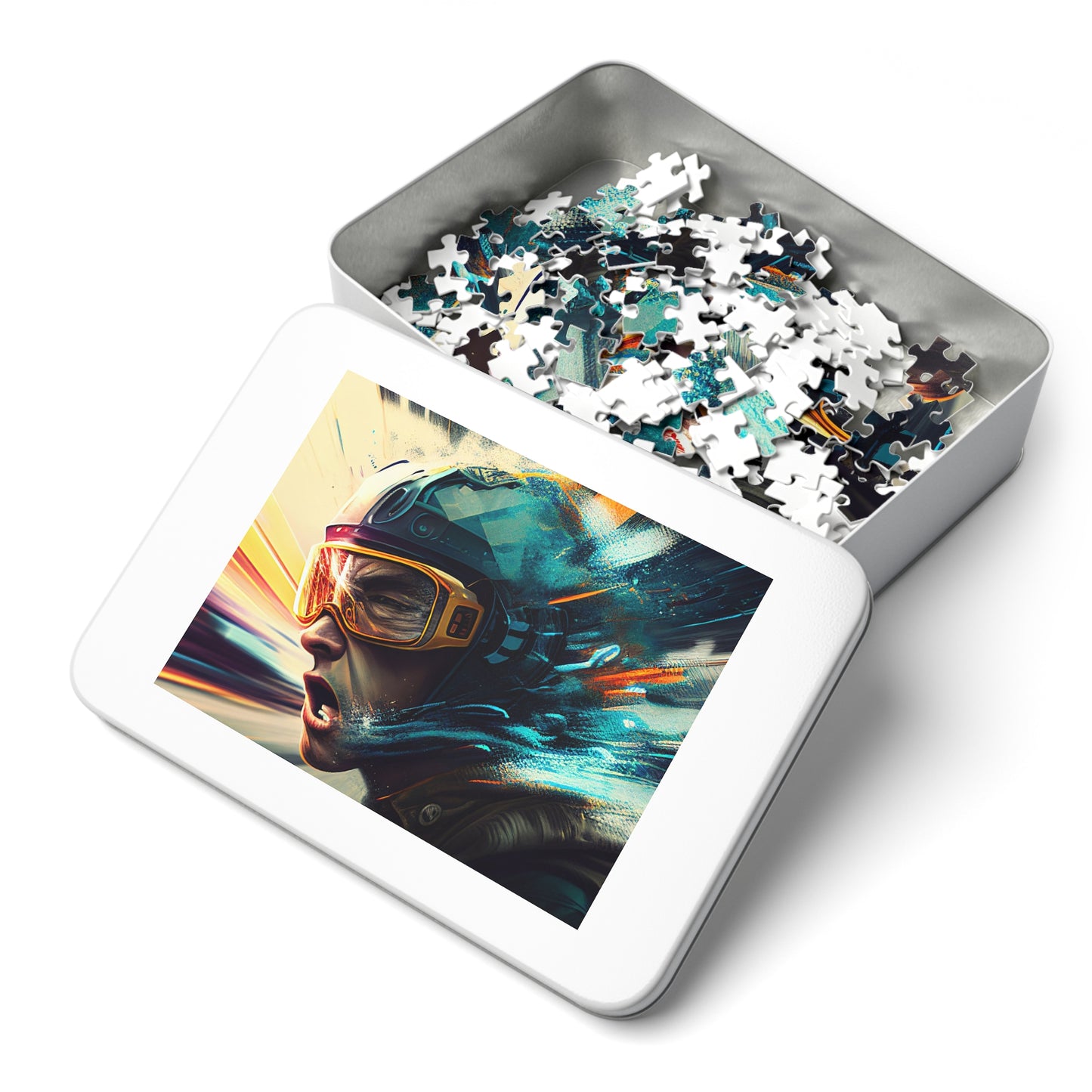 Speed of Light Jigsaw Puzzle: Build Your Own Masterpiece( 252, 500,1000-Piece) Left Looking