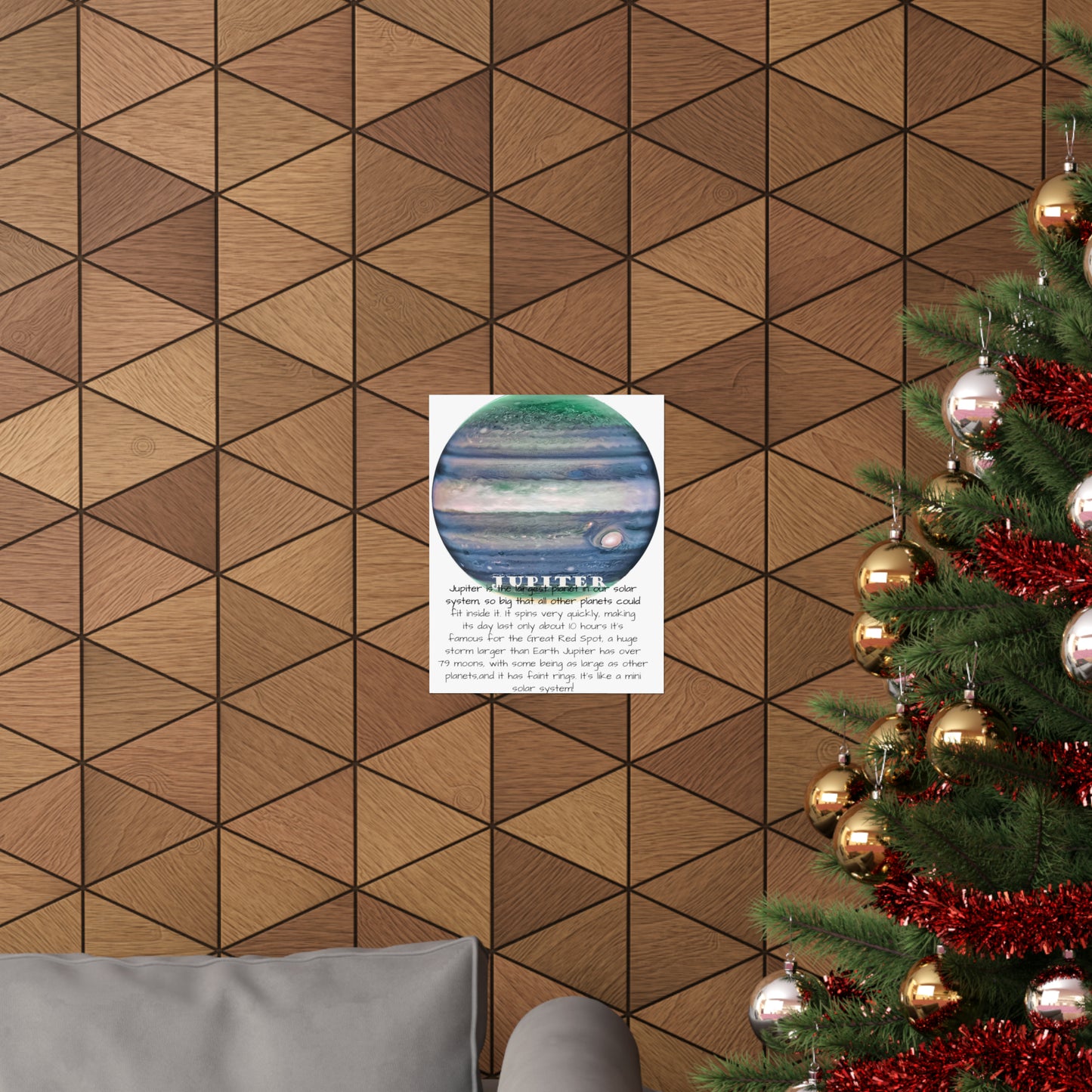 Jupiter's Majesty: Premium Cosmos Series Poster