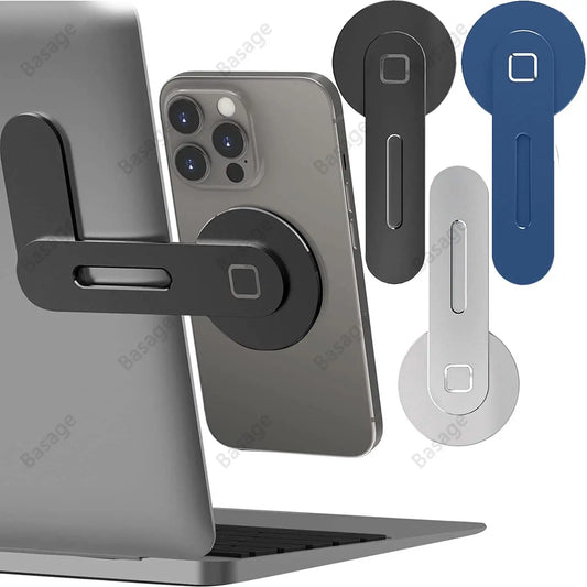 Magnetic Laptop Phone Holder: Upgrade Multitasking, Free Your Hands
