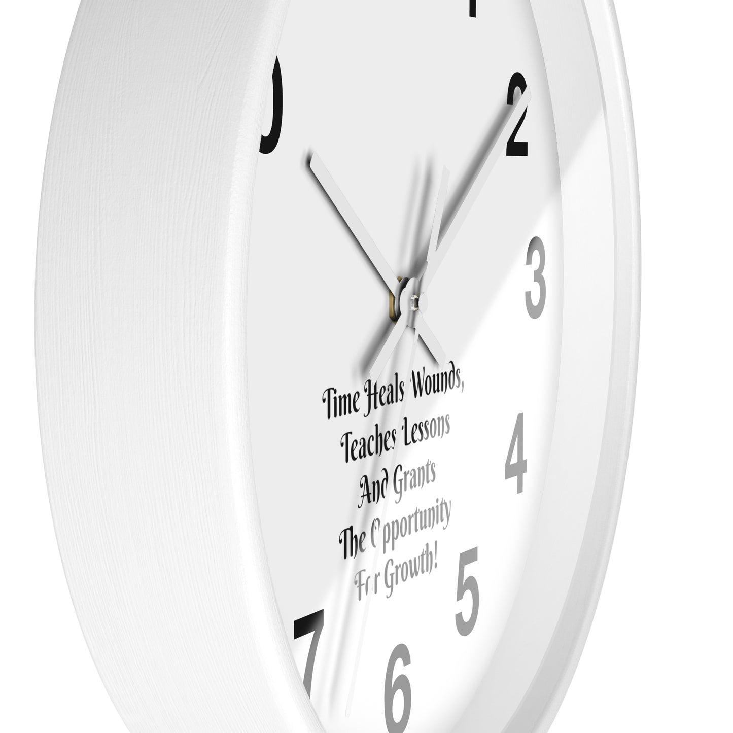 Time heals wounds, teaches lessons, and grants the opportunity for growth! Clock Wall Clock Home Use!! Clock Wall Clock Home Use!