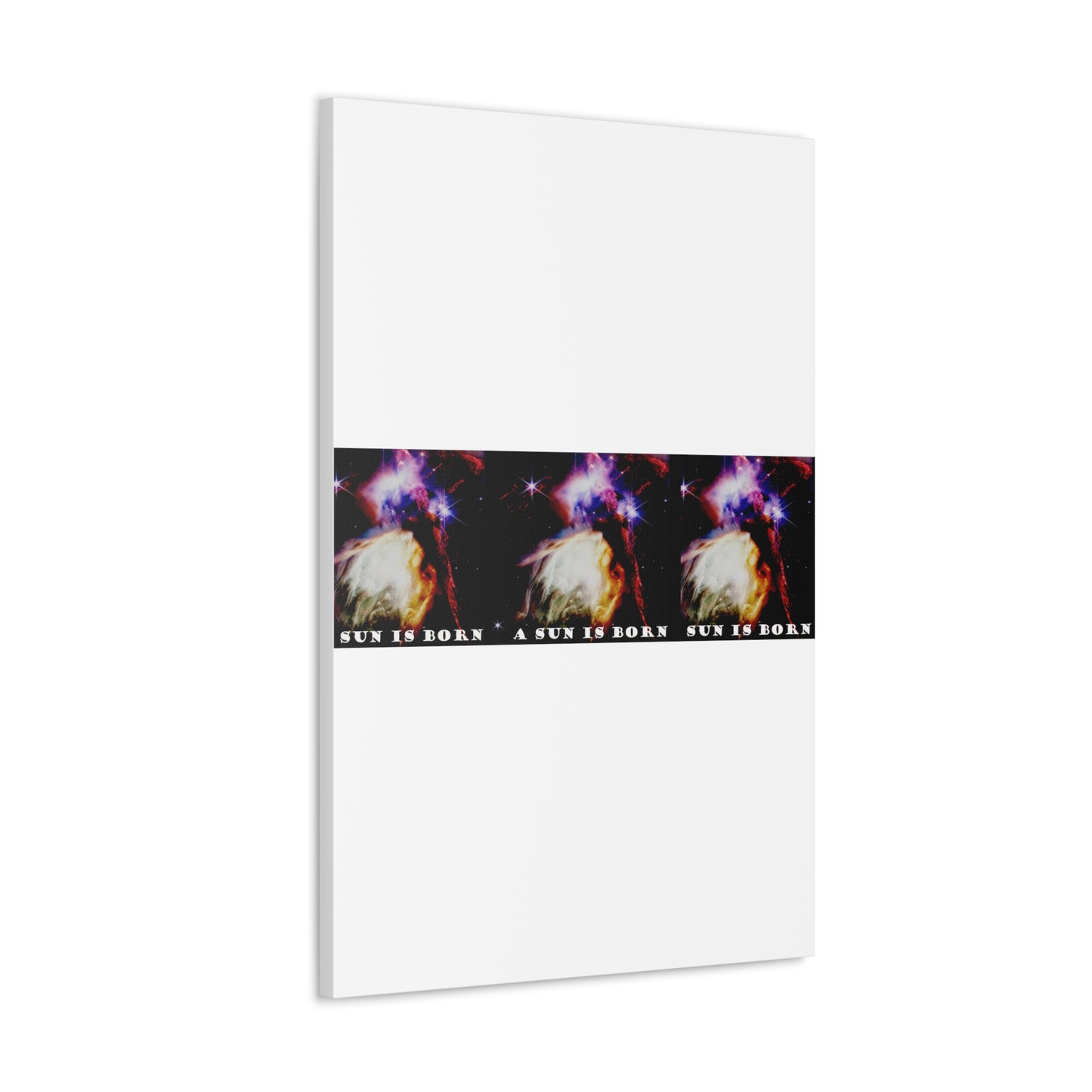 Witness Stellar Birth: Cosmos Series 10 Sun Canvas Print