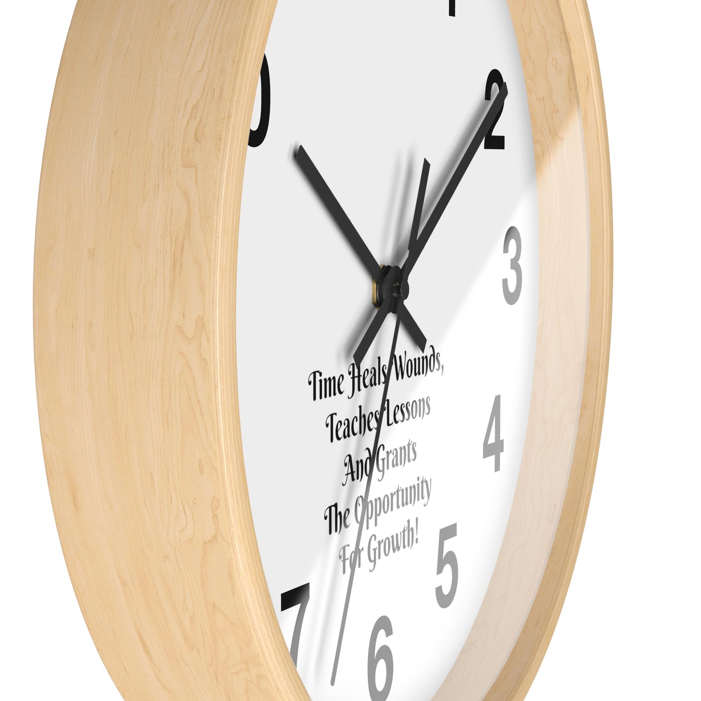 Time heals wounds, teaches lessons, and grants the opportunity for growth! Clock Wall Clock Home Use!! Clock Wall Clock Home Use!