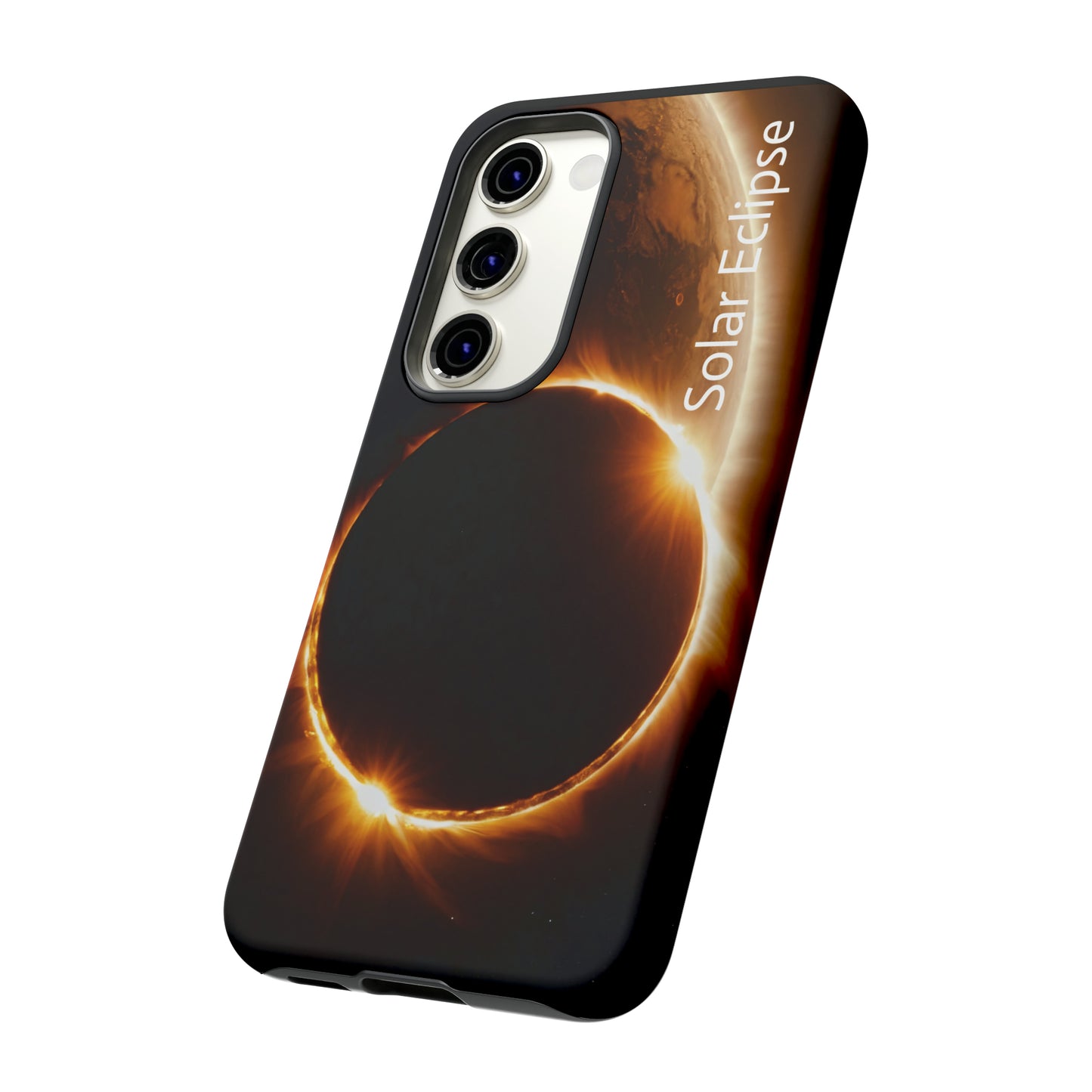 Solar Eclipse Phone Case: Protect Your Tech with Cosmic Style $39.99