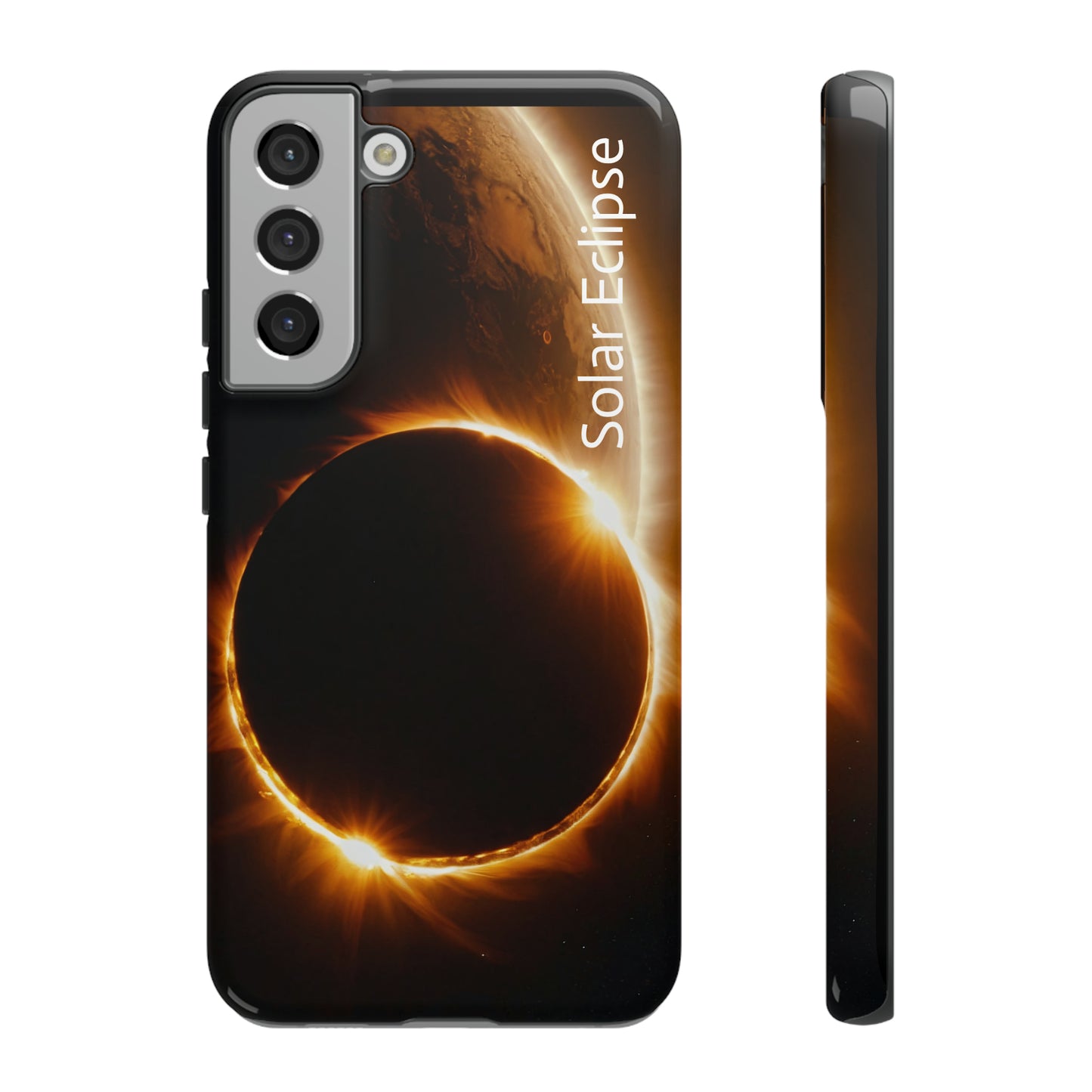 Solar Eclipse Phone Case: Protect Your Tech with Cosmic Style $39.99