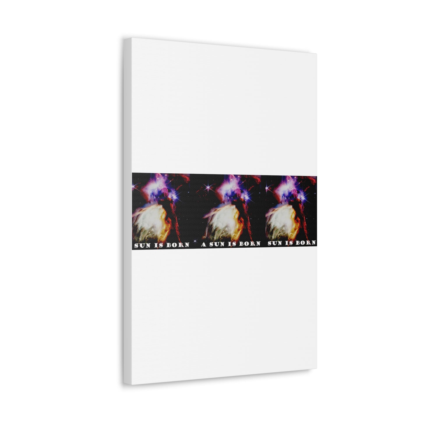 Witness Stellar Birth: Cosmos Series 10 Sun Canvas Print