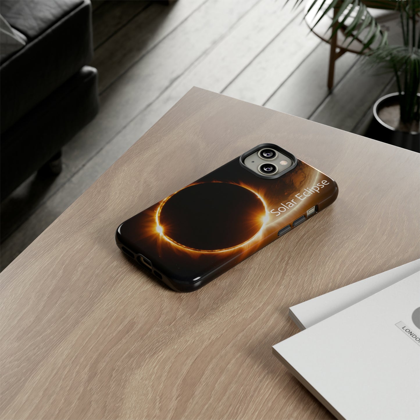 Solar Eclipse Phone Case: Protect Your Tech with Cosmic Style $39.99