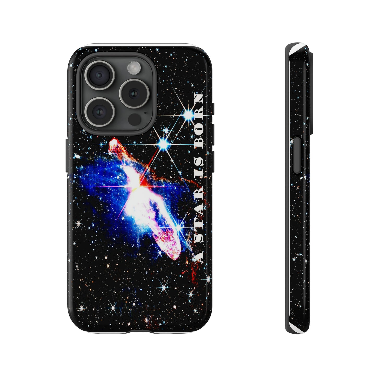 An Actual  Star Is Born for  Apple iPhone, Samsung Galaxy, and Google Pixel devices with premium-quality custom protective phone cases