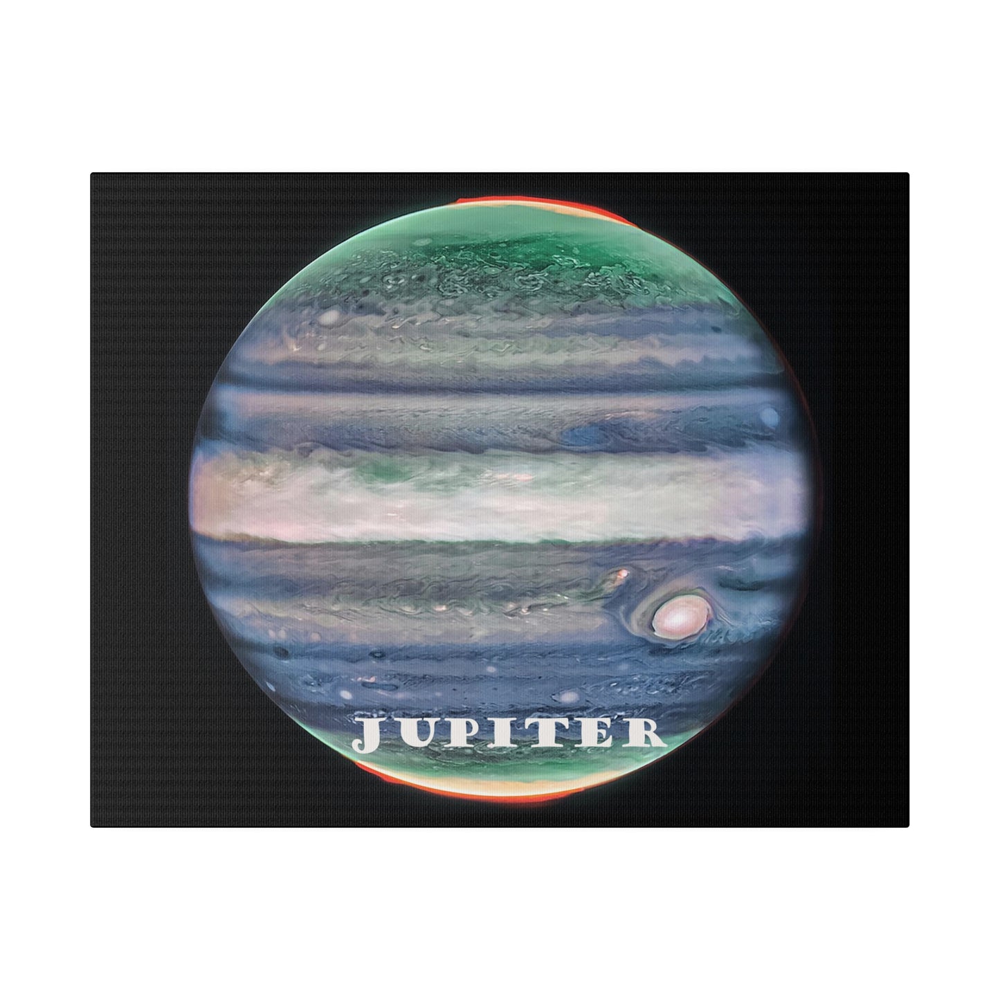 Cosmos Series 25 Jupiter Matte Canvas, Stretched, 0.75"